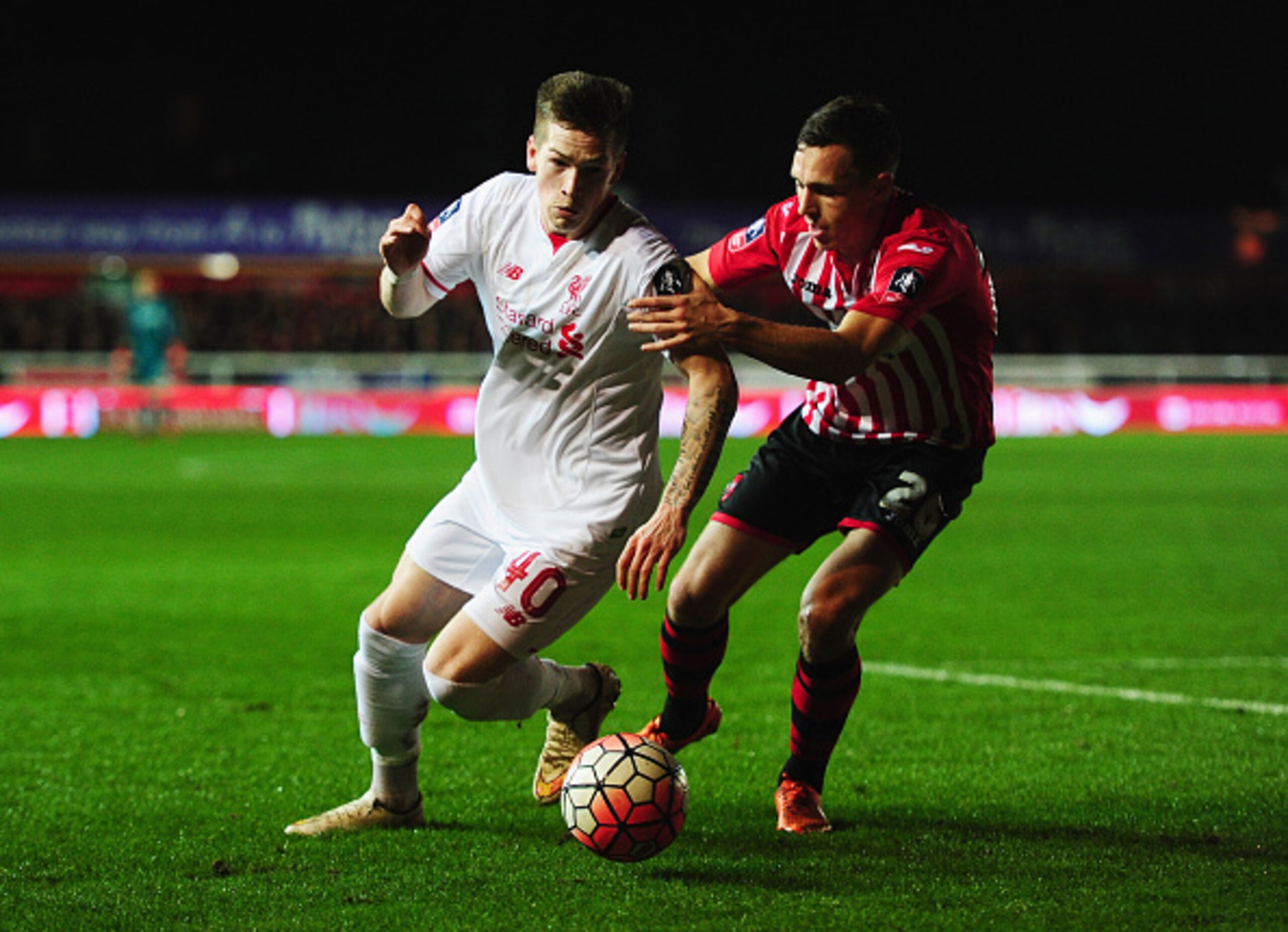 Ryan Kent in action vs. Exeter City