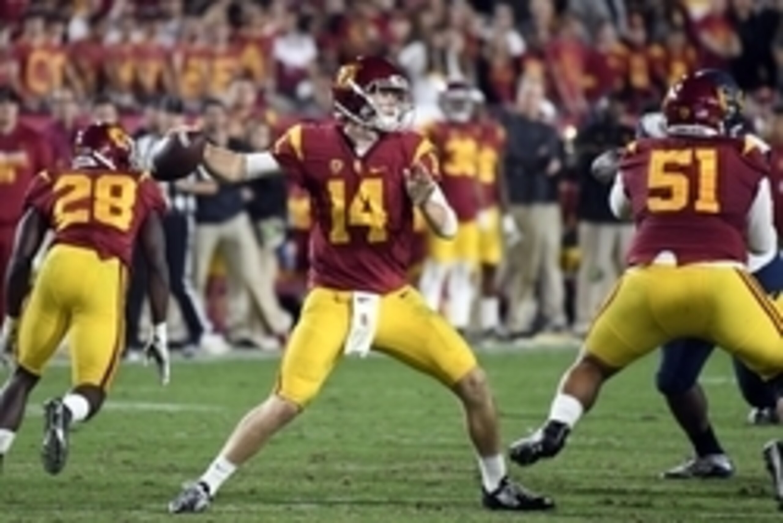 USC takes a five-game winning streak into Saturday's game at unbeaten Washington.