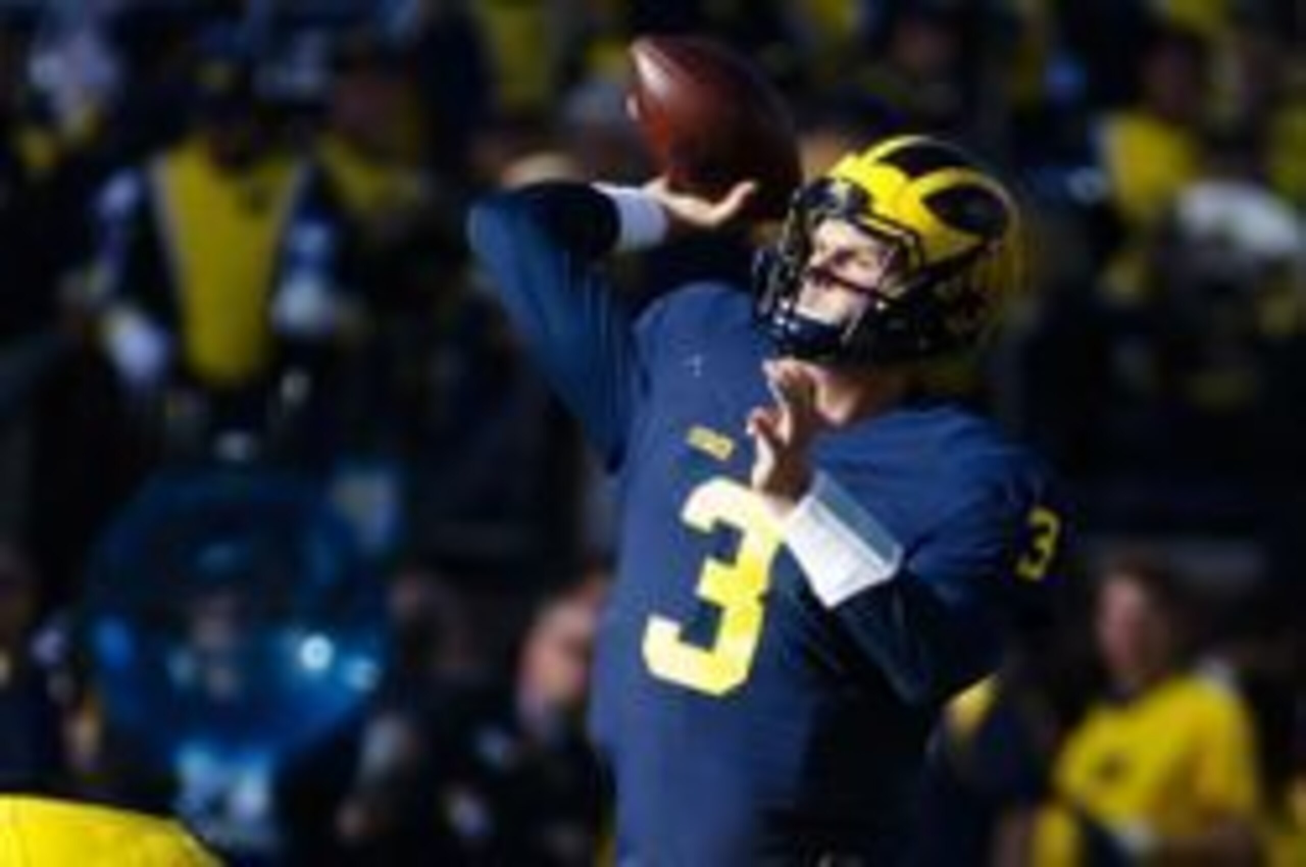 Wilton Speight was nearly flawless in Michigan's annihilation of Maryland.
