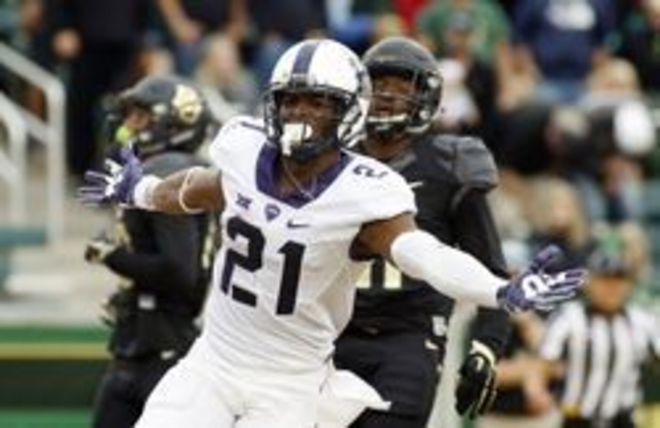 Kyle Hicks shredded Baylor on the ground.