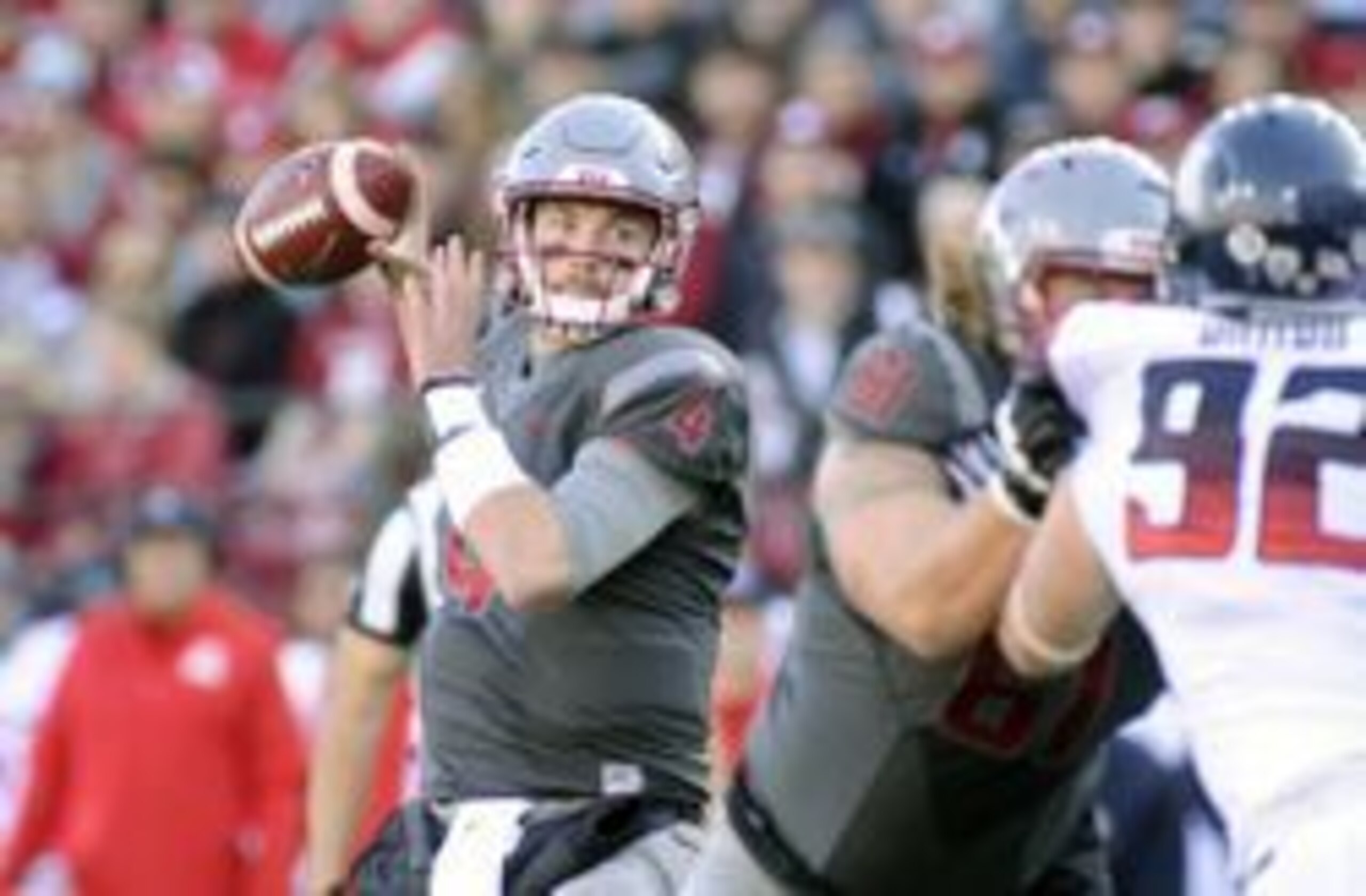 Luke Falk and Tyler Hilinski abused Arizona's defensive backs in a blowout.