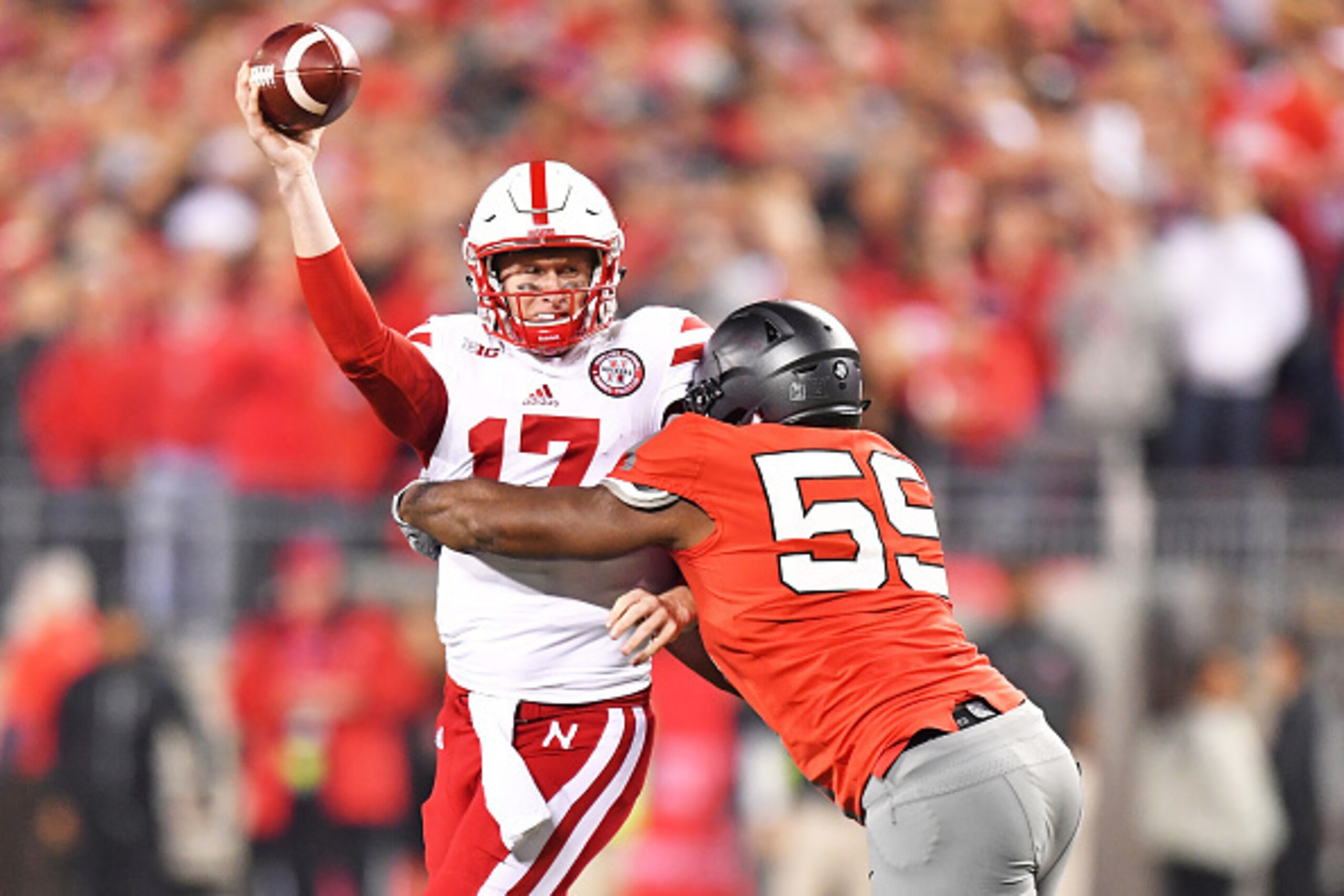 Ohio State smothered Nebraska from start to finish.