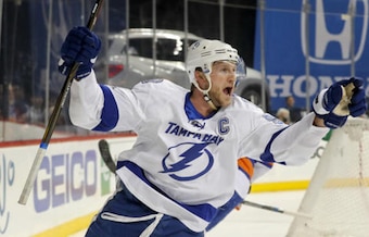 Lightning star Steven Stamkos has 14 points in 12 games.