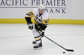 Sidney Crosby missed time at the start of the season but is leading the league in goals.