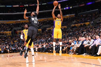 Nick Young lets it fly