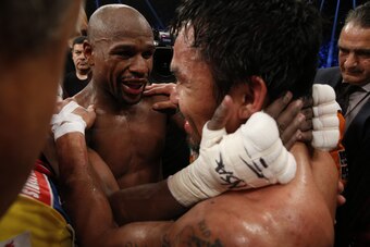 Could Floyd Mayweather Jr. and Manny Pacquiao be set to meet again in a ring?