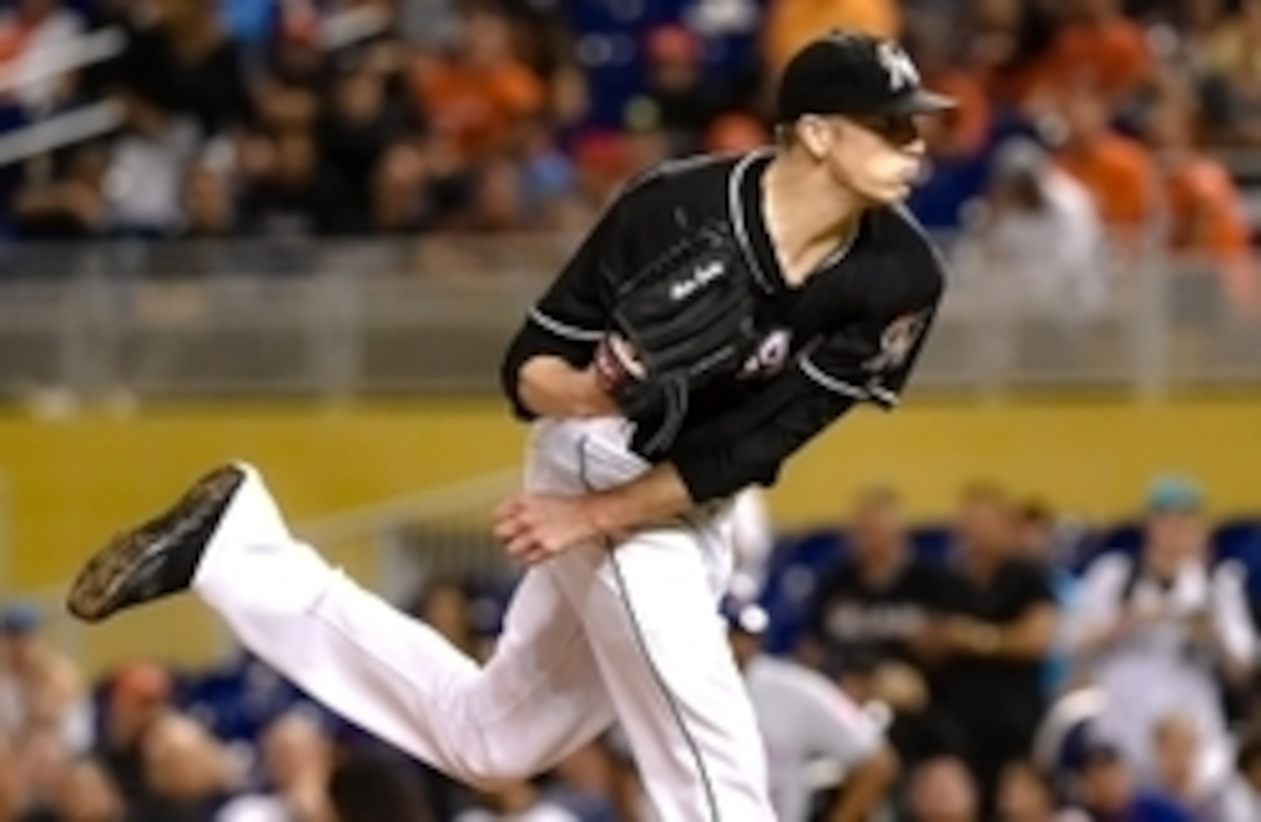 Adam Conley will be leaned on heavily in a paper-thin rotation if the Marlins don't make significant additions.
