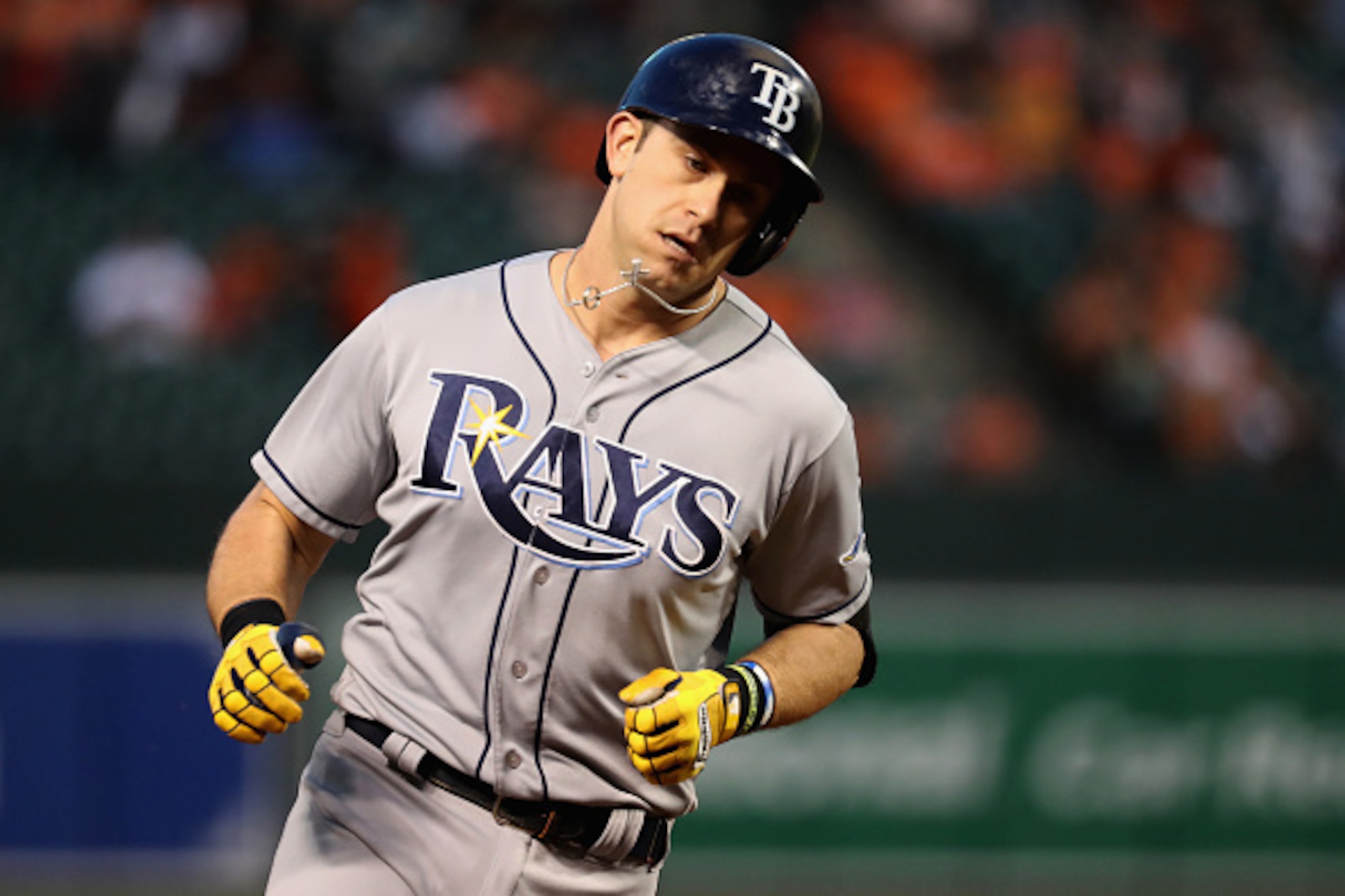 Evan Longoria kept the Tampa Bay Rays in contention against their big-market AL East rivals.