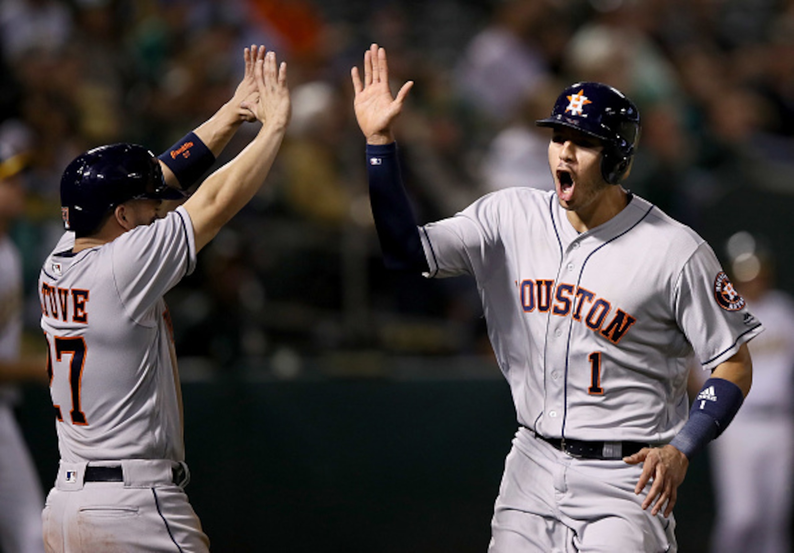 Jose Altuve and Carlos Correa give the Houston Astros a prolific double-play combo.