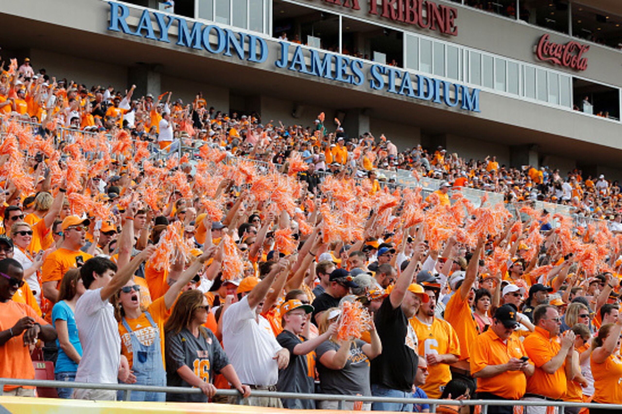 Tennessee's orange-clad supporters were thrilled with the Vols' 2016 rout of Northwestern in the Outback Bowl.