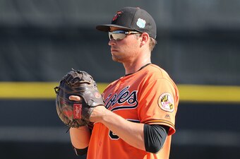 Baltimore Orioles first baseman Trey Mancini
