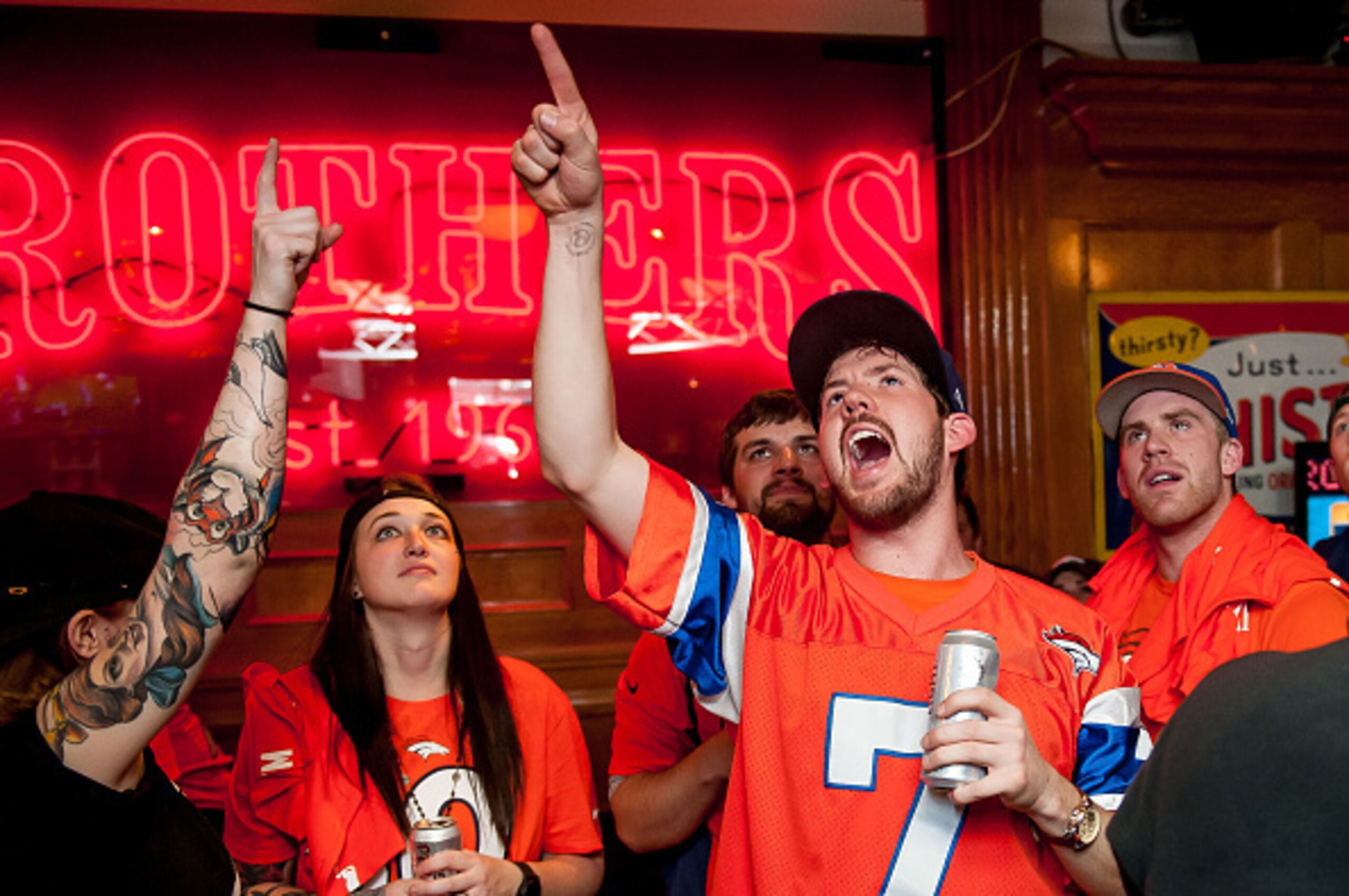 For extra fun, try finding a local bar that hosts a fan club for your favorite team.