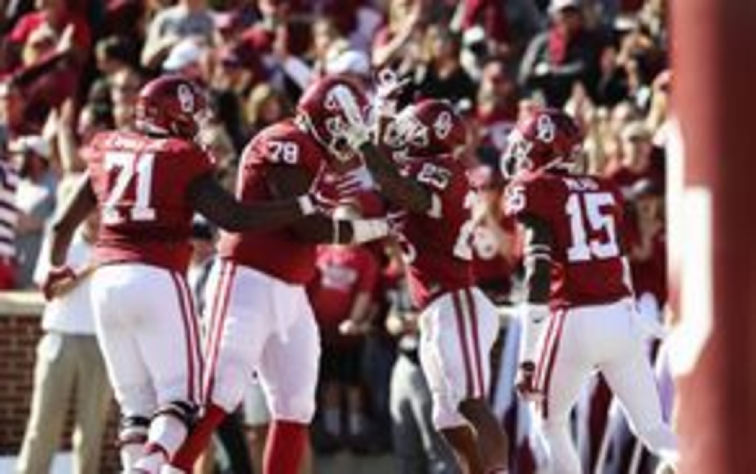 Oklahoma is 4-0 against West Virginia since the Mountaineers joined the Big 12.