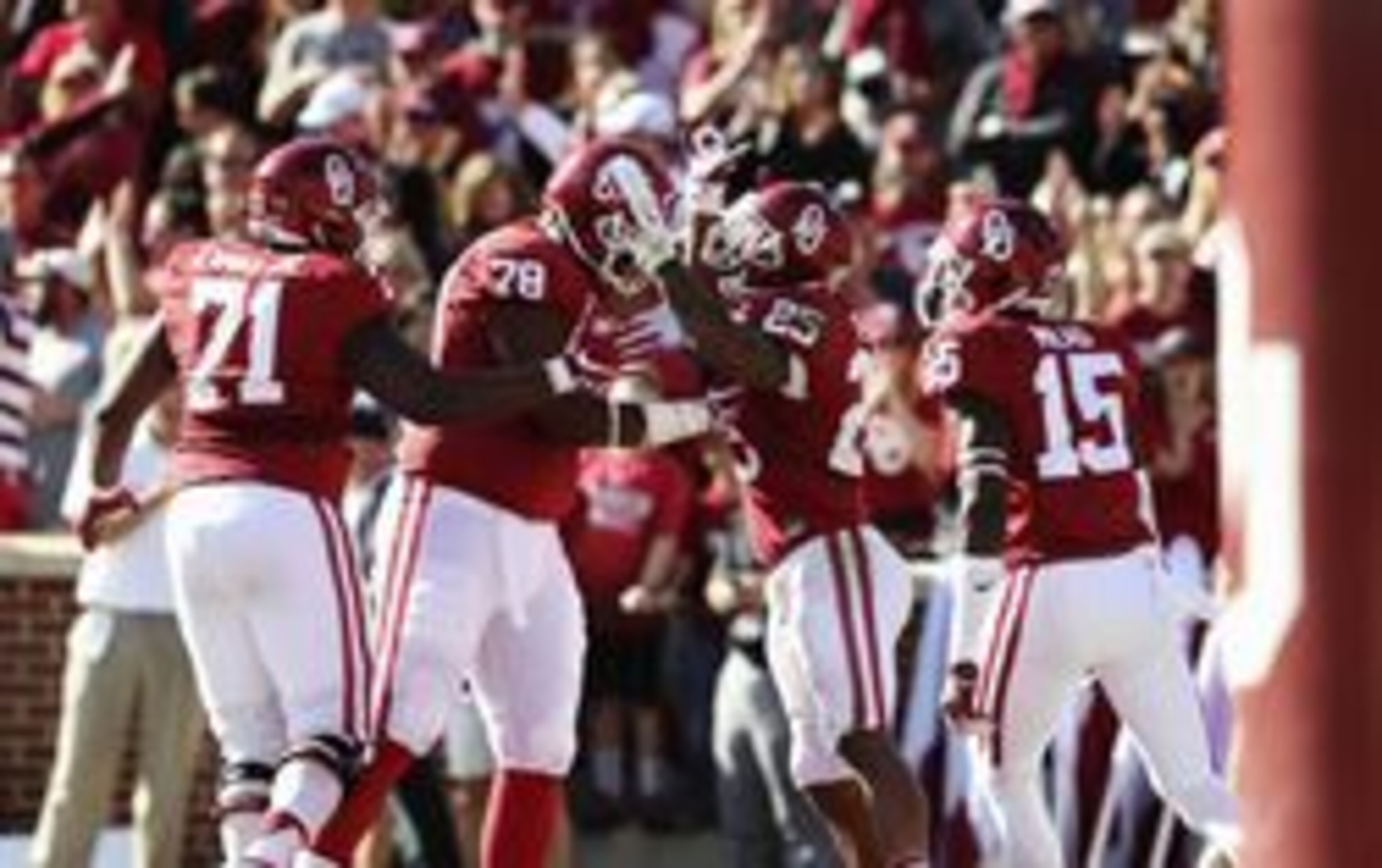 Oklahoma is 4-0 against West Virginia since the Mountaineers joined the Big 12.