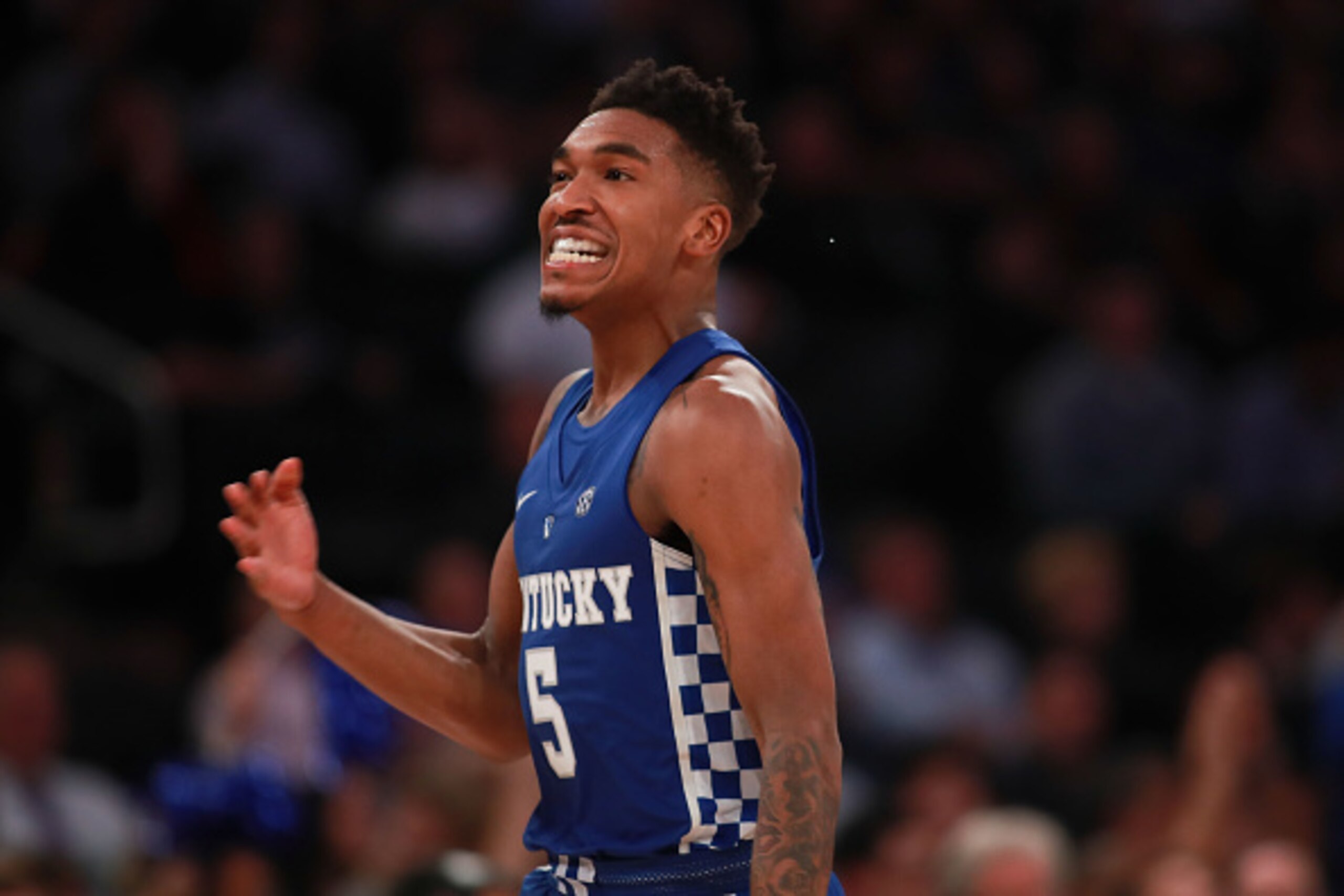 Malik Monk put on a show for NBA scouts in Madison Square Garden.