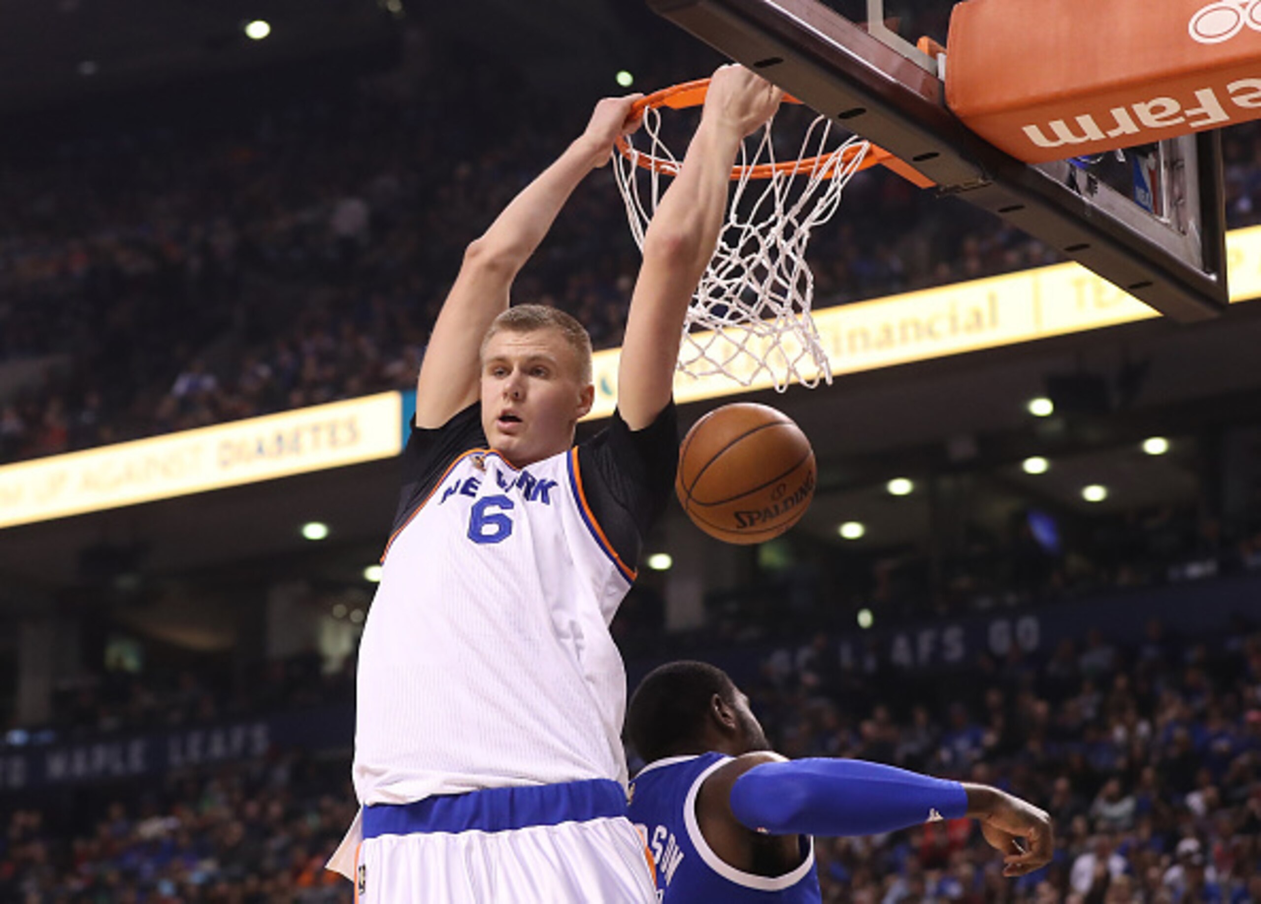 Kristaps Porzingis has taken another step forward during his sophomore season.
