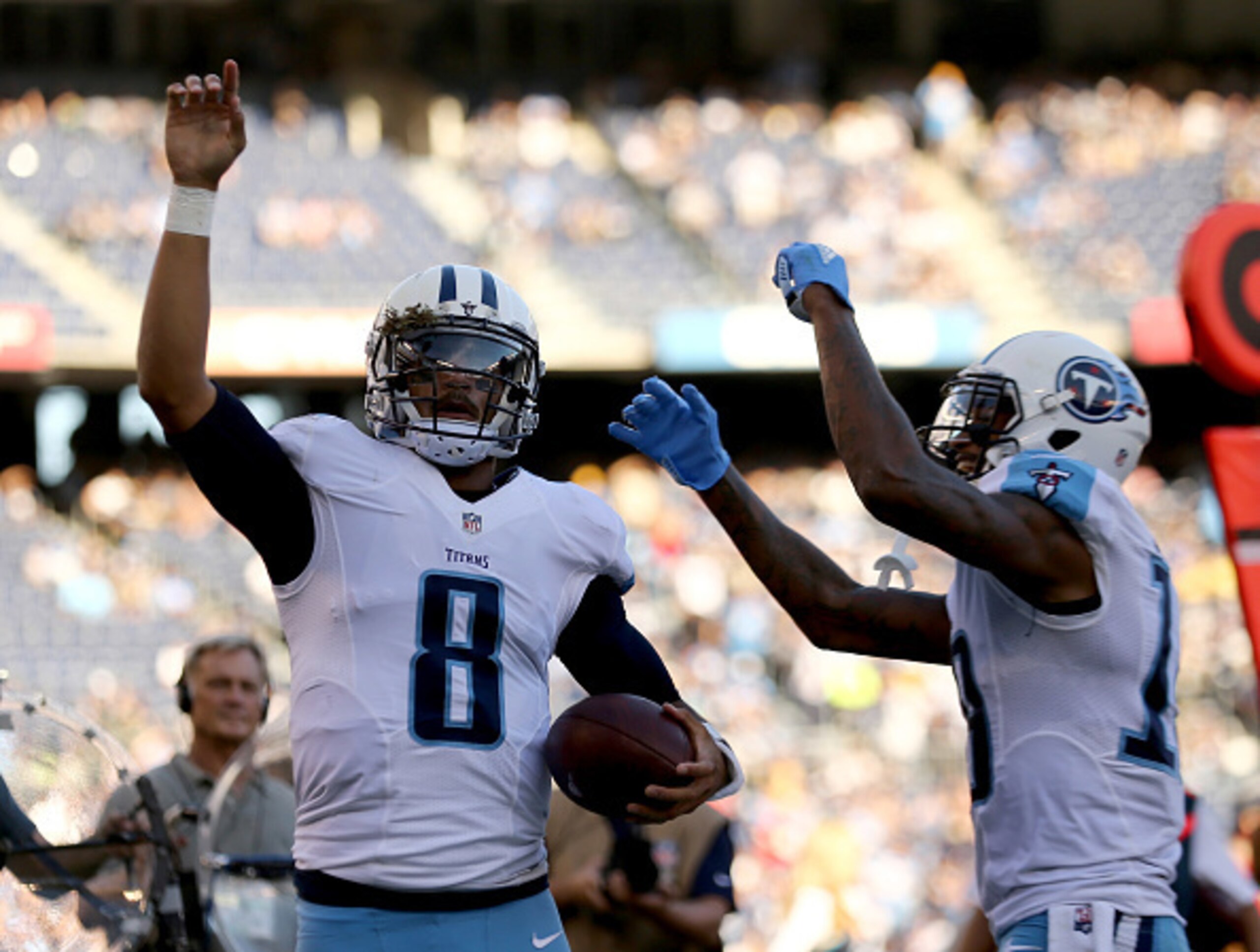 Marcus Mariota has thrown 17 passing touchdowns in the Tennessee Titans' last six games.