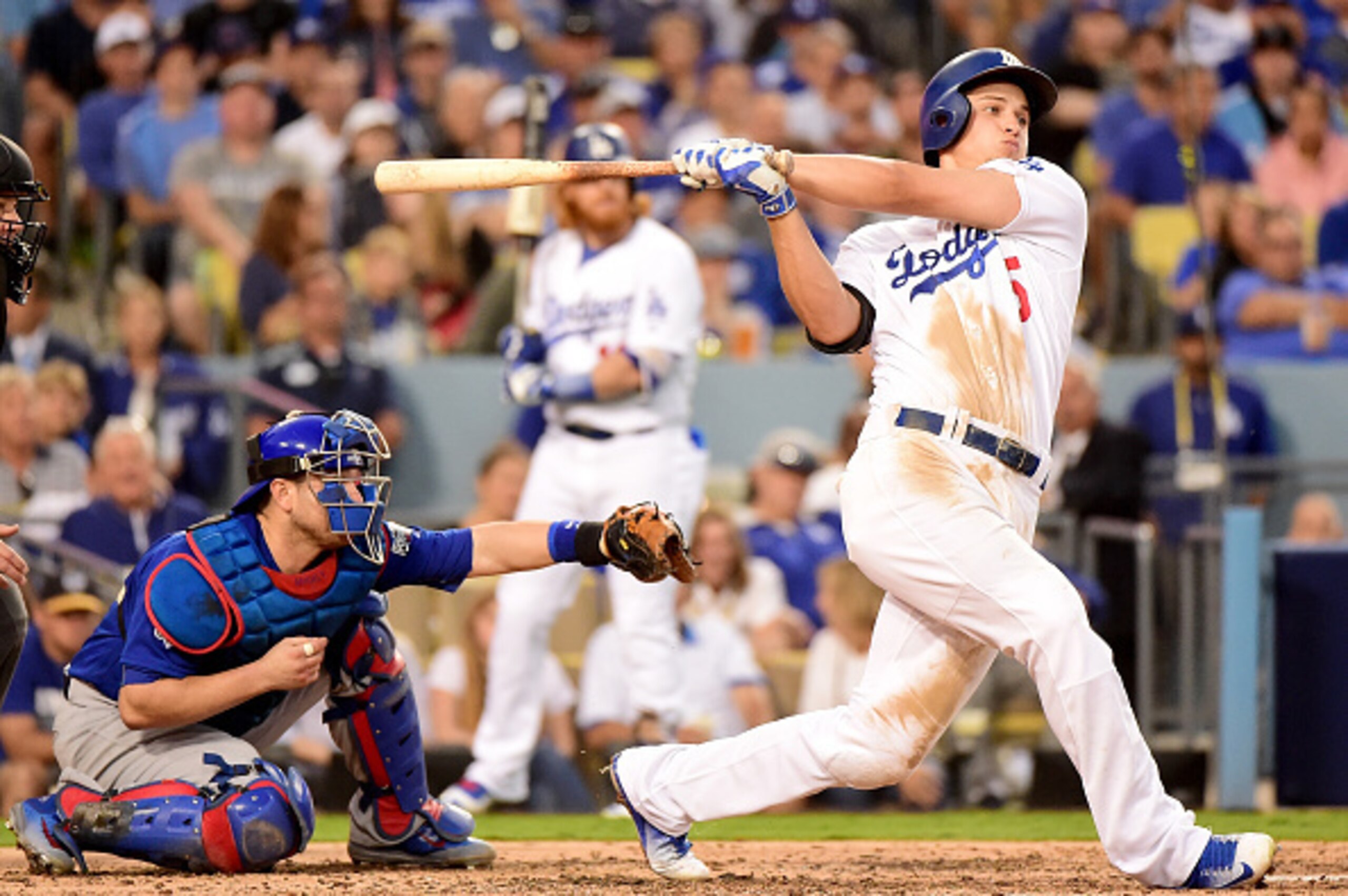 Corey Seager hit 26 homers en route to becoming the unanimous 2016 NL Rookie of the Year.