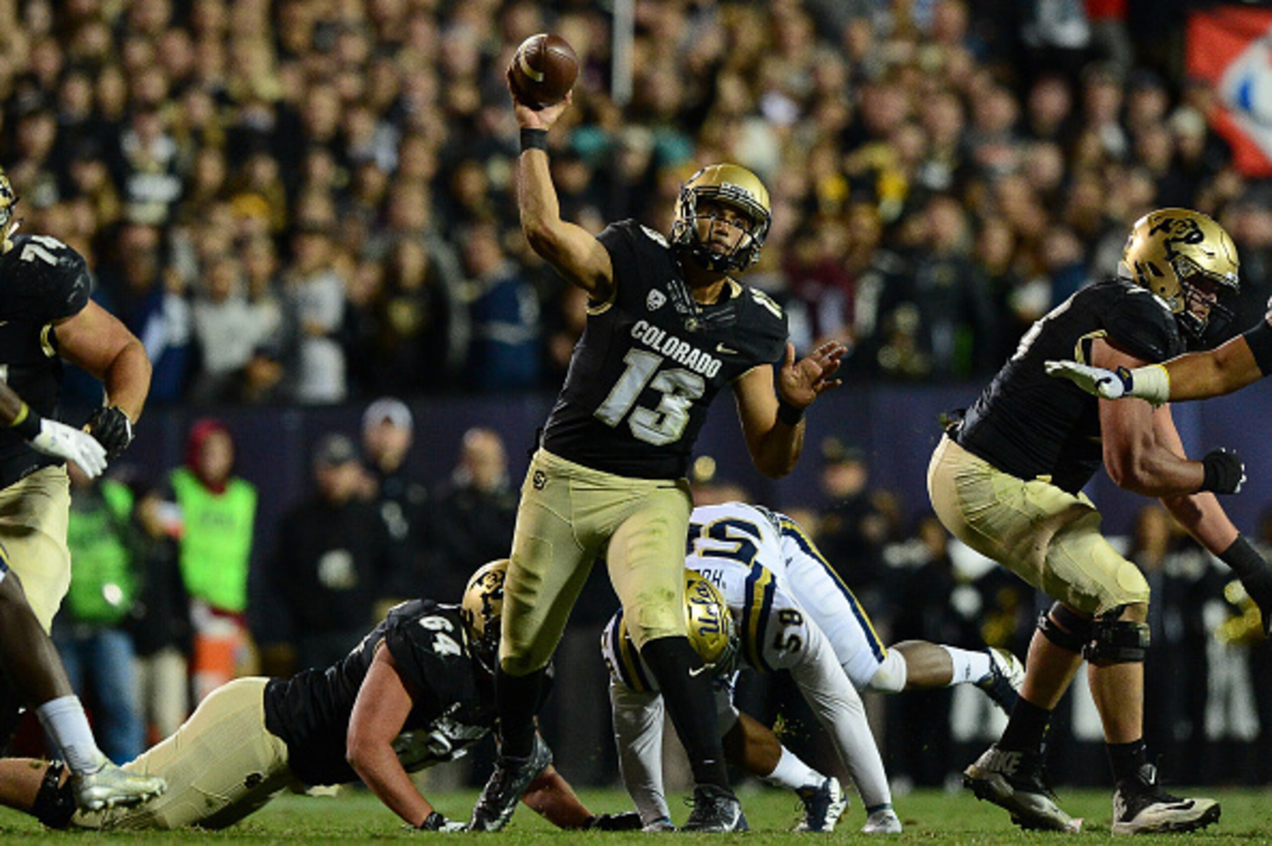 Colorado, which went 5-40 in conference play in its first five Pac-12 seasons, wins the South Division with a victory Saturday against Utah. Colorado, which went 5-40 in conference play in its first five Pac-12 seasons, wins the South Division with a victory Saturday against Utah.