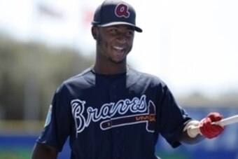Atlanta Braves infielder Ozzie Albies