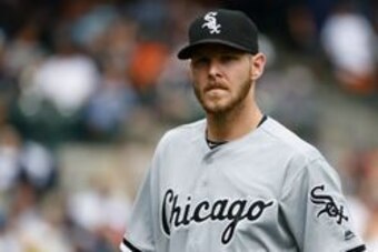 White Sox pitcher Chris Sale