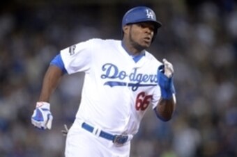 Dodgers OF Yasiel Puig