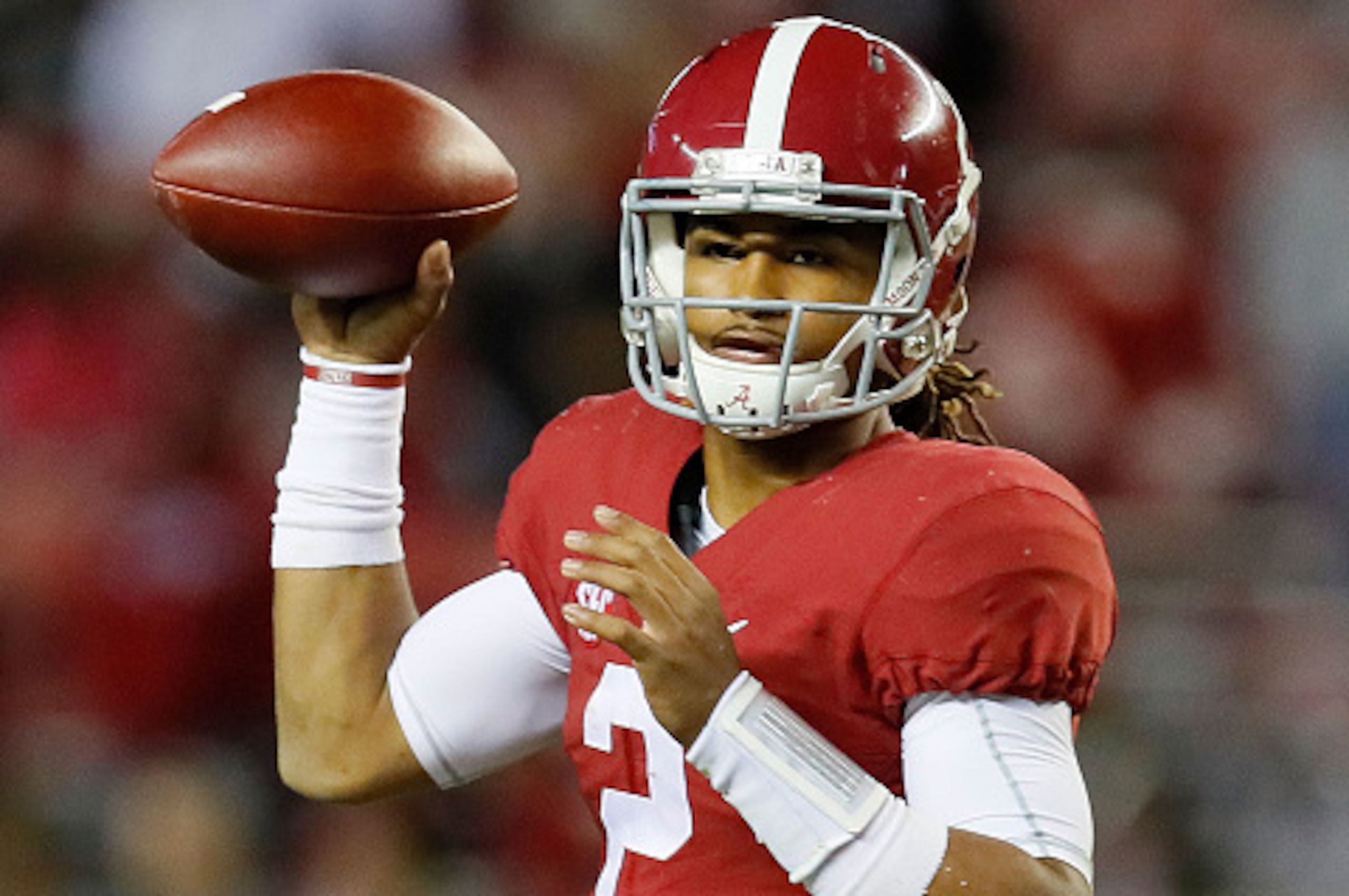 Jalen Hurts and Alabama were on the long list of highly ranked teams that got through Week 12 without a loss.