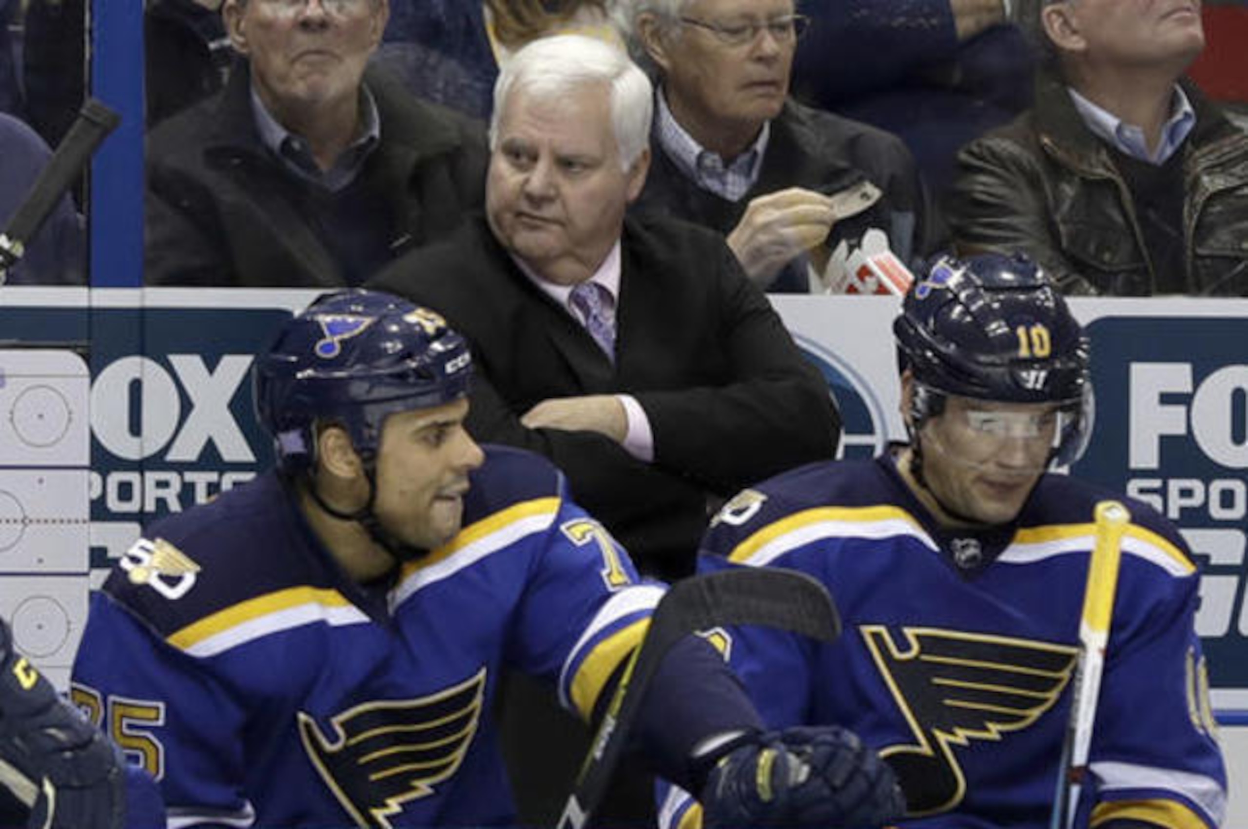 It's been a good, not great, start for Ken Hitchcock and the Blues. It's been a good, not great, start for Ken Hitchcock and the Blues.