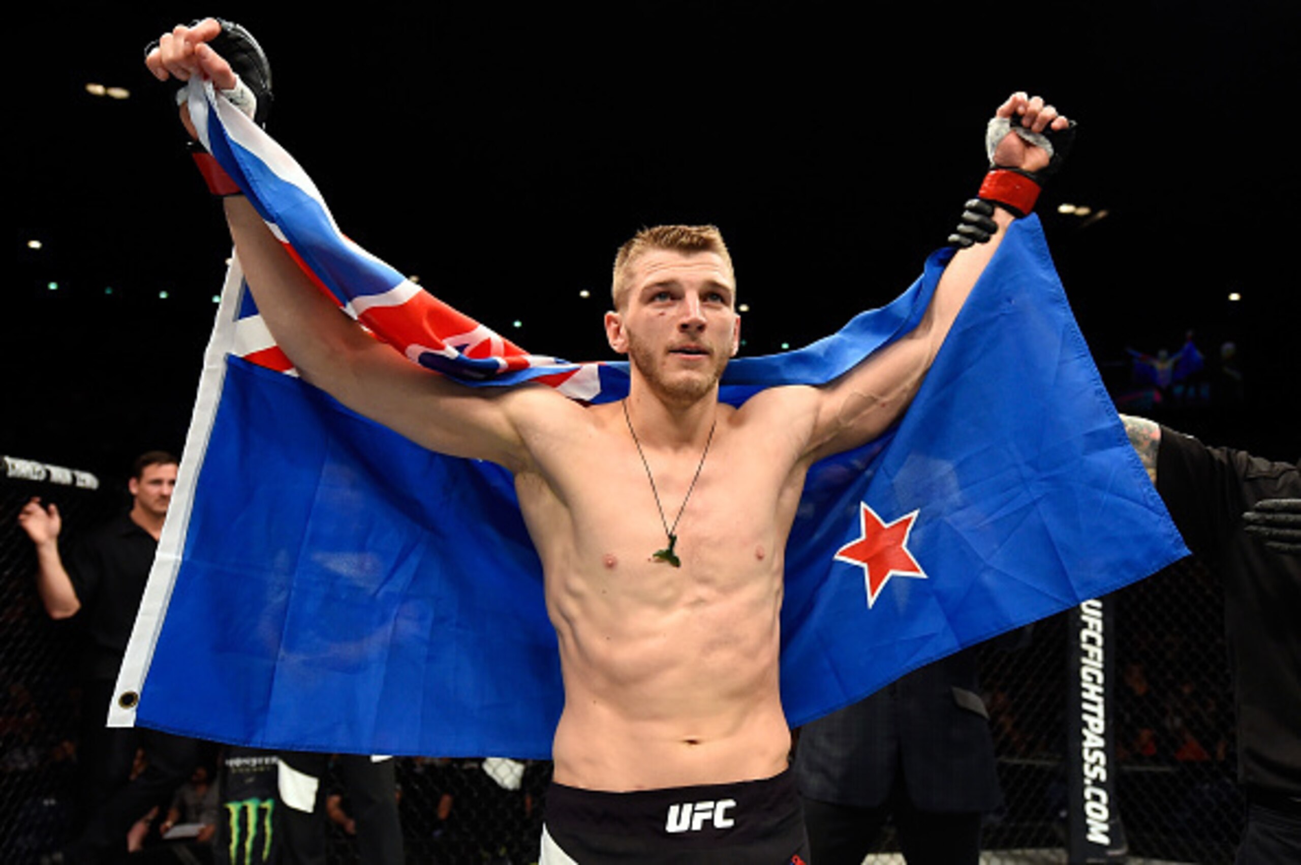 New Zealand's Hooker headlines the Fight Pass prelims.