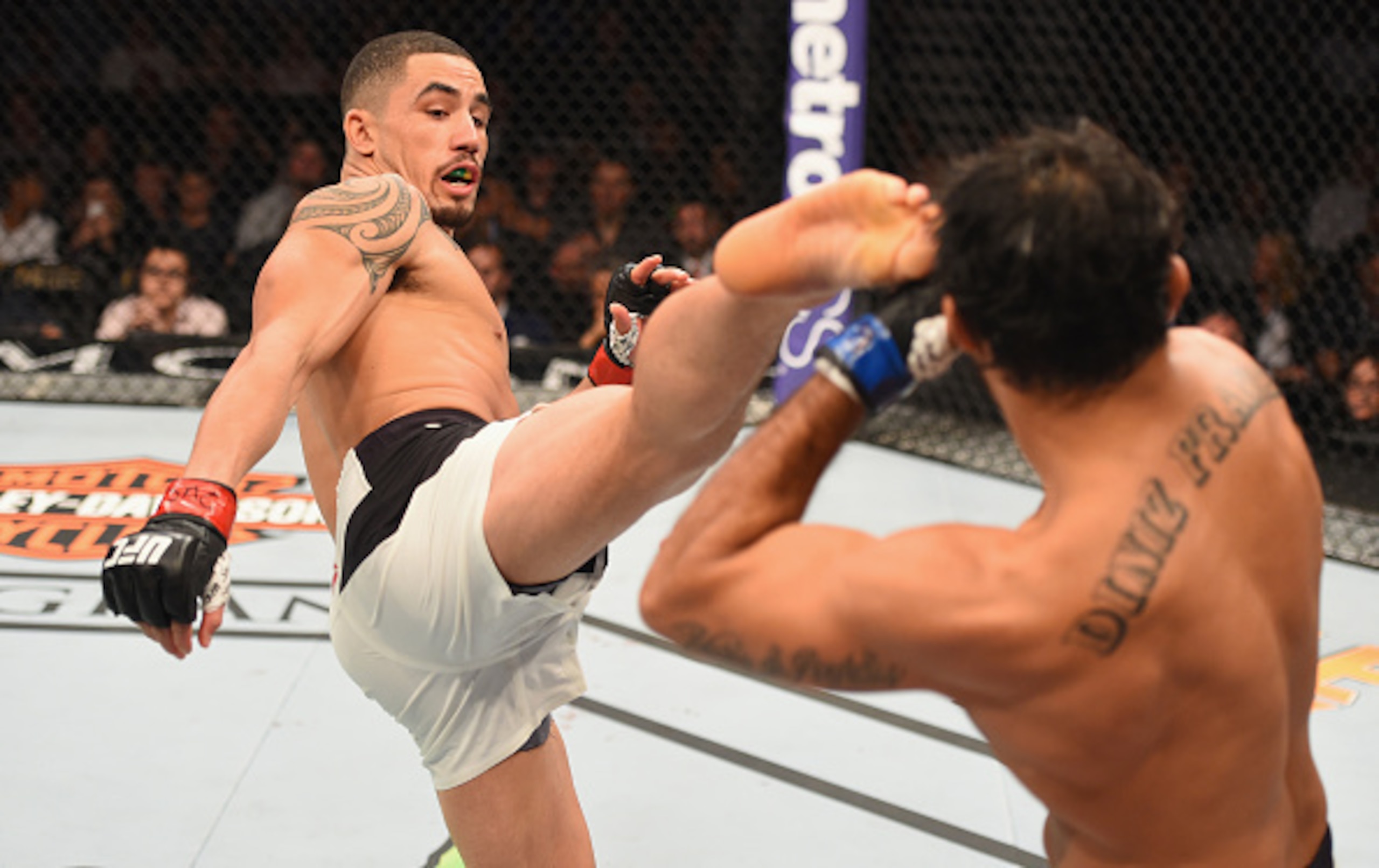 Robert Whittaker is a rising talent at middleweight.
