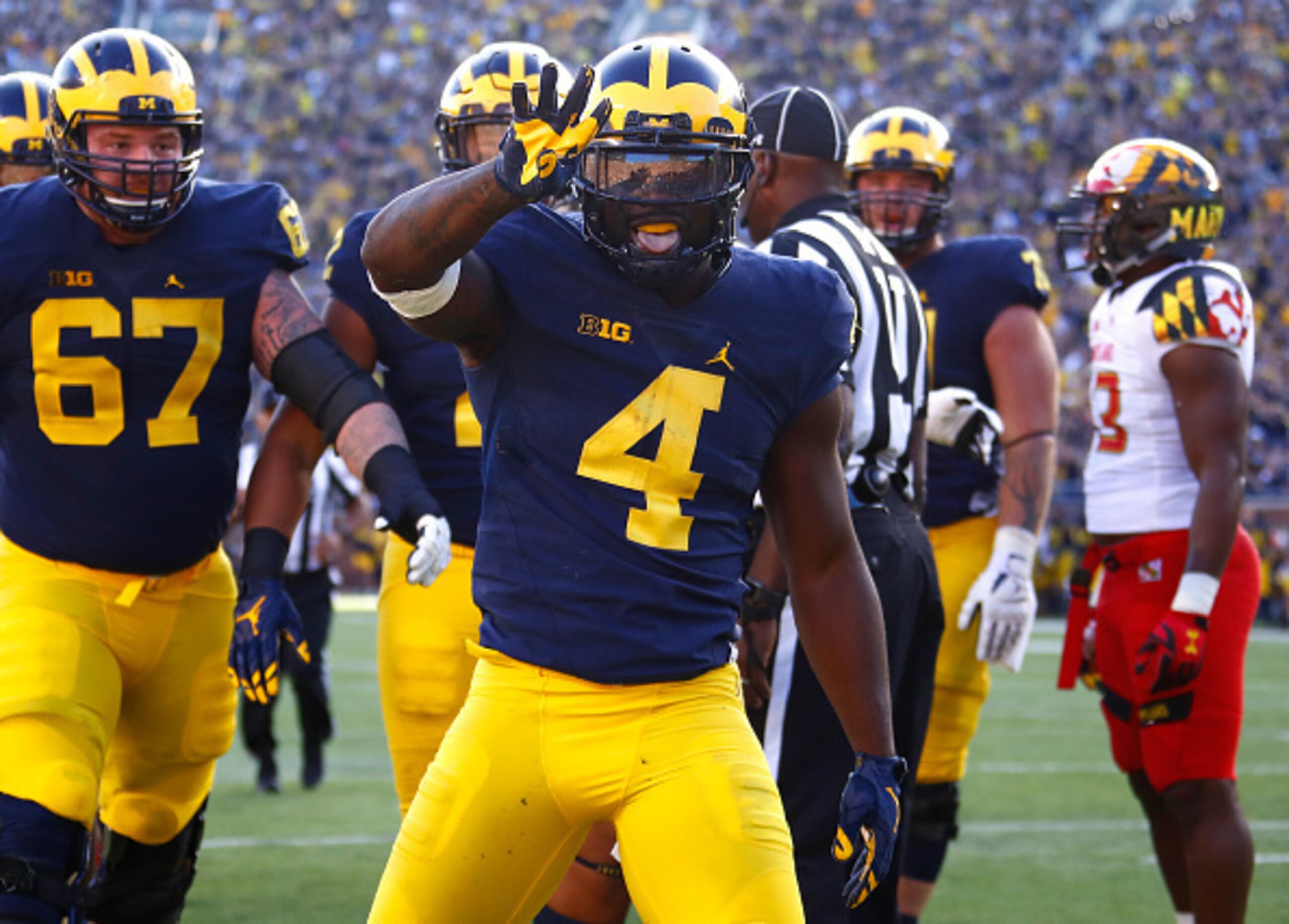 Michigan RB De'Veon Smith