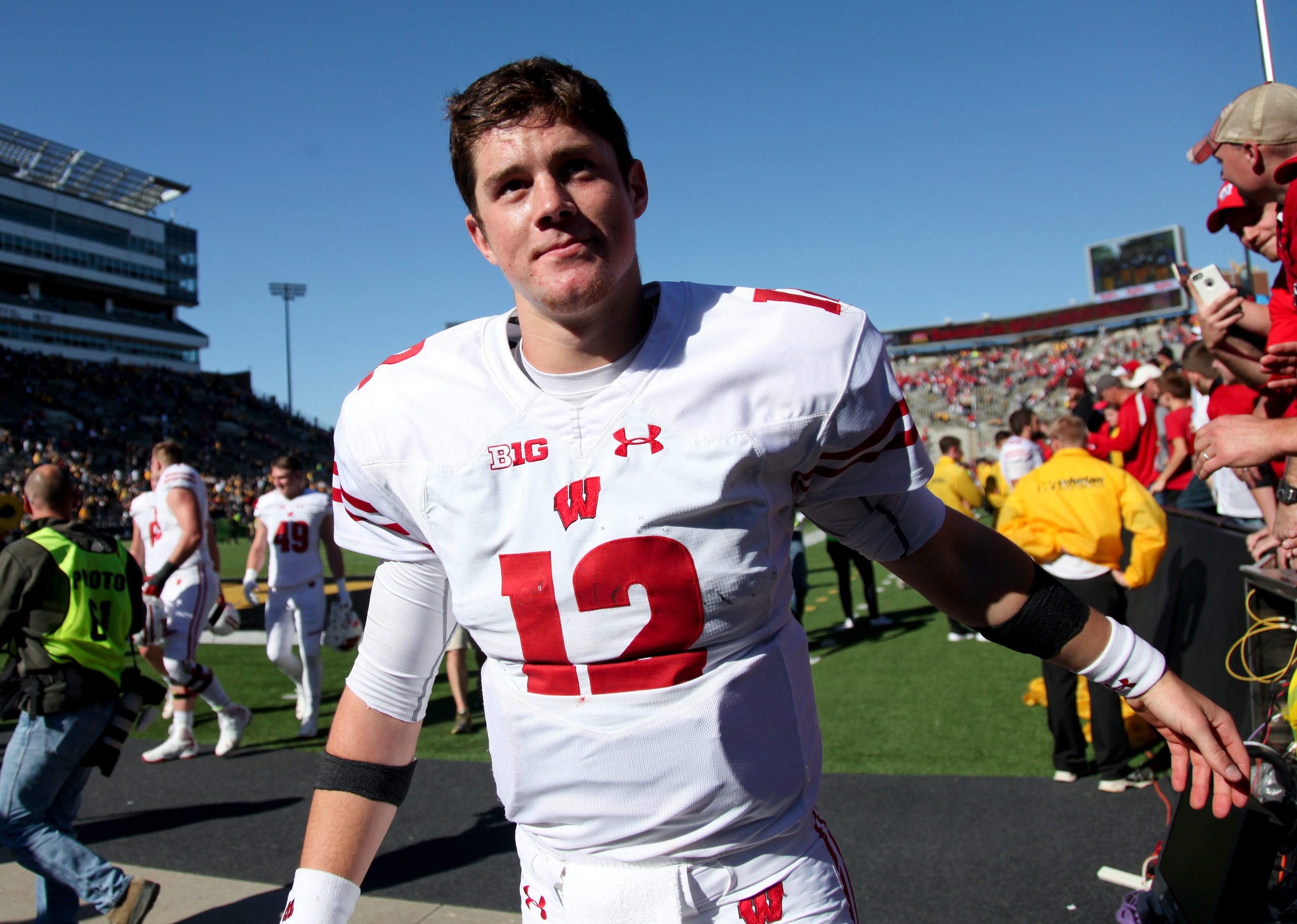 Wisconsin QB Alex Hornibrook