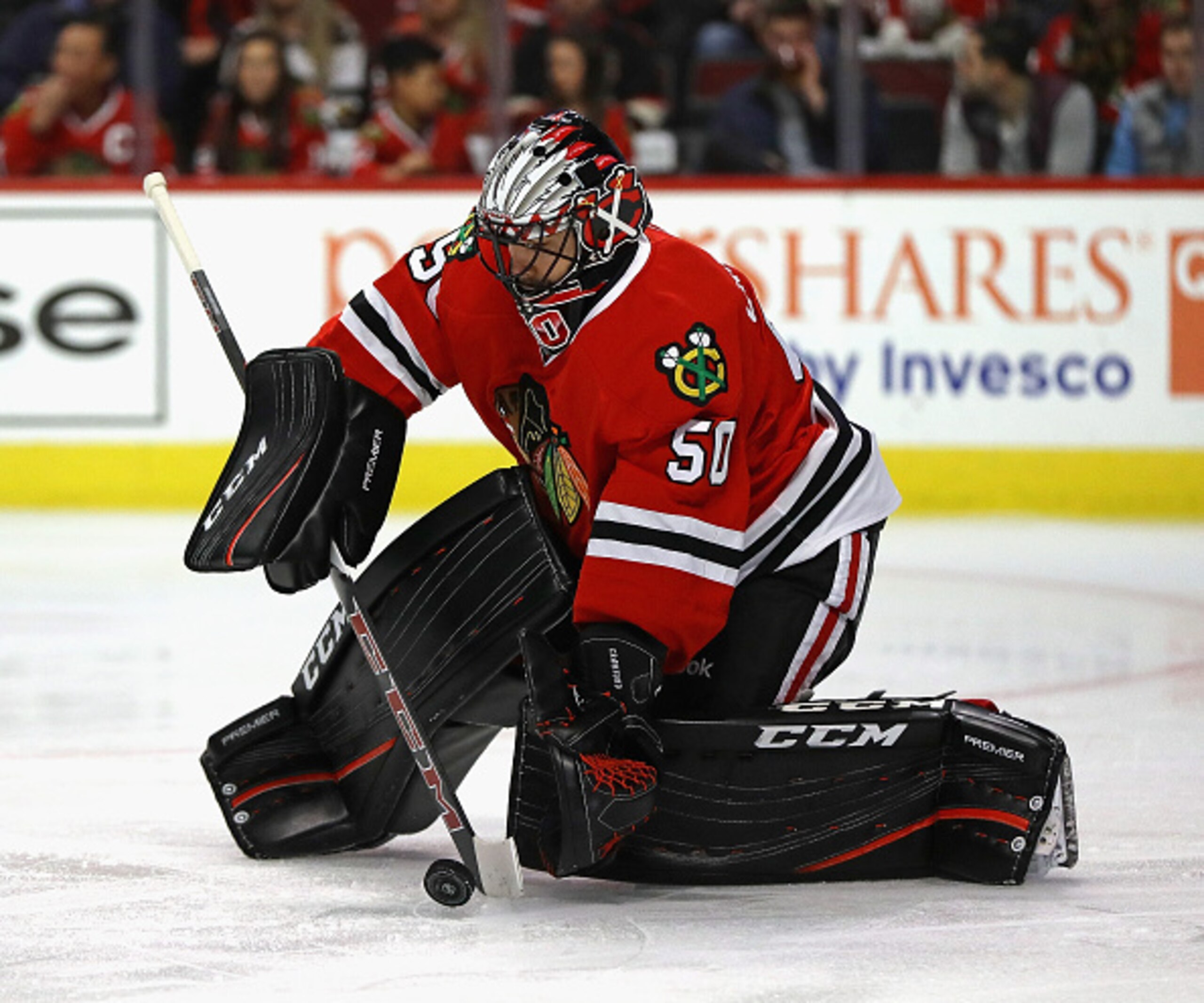 Corey Crawford is one of the NHL's most consistent goalies on a year-to-year basis.