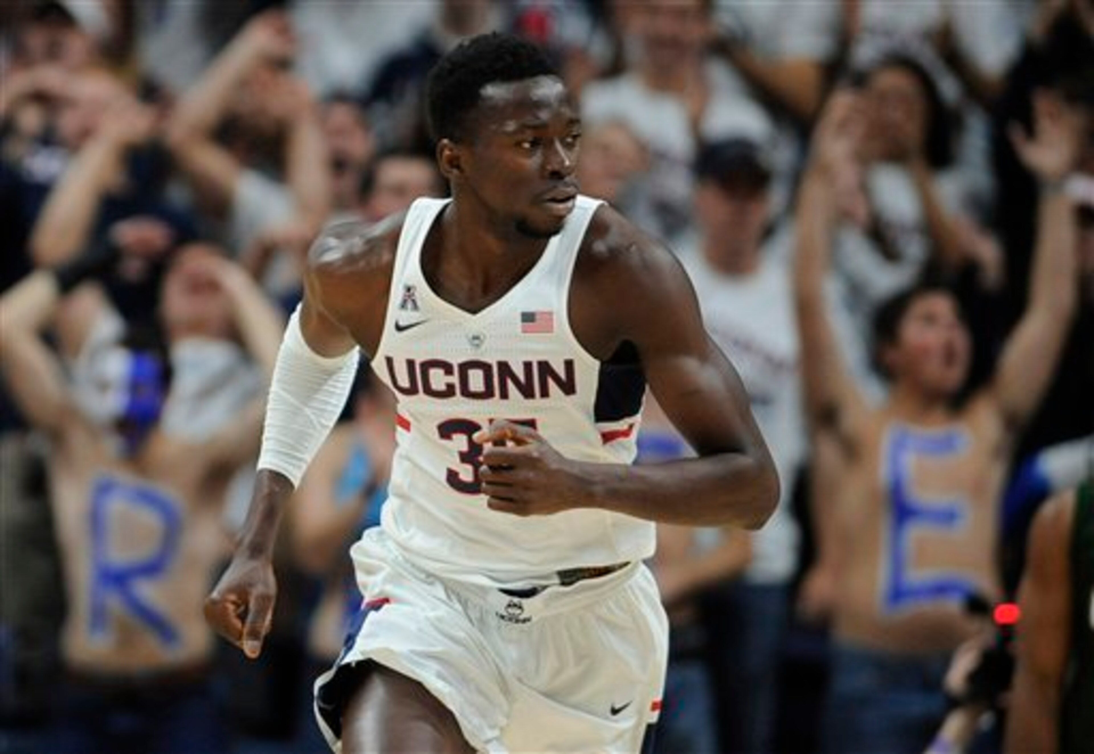 One of two appearances on this list for Amida Brimah and the disappointing Huskies.