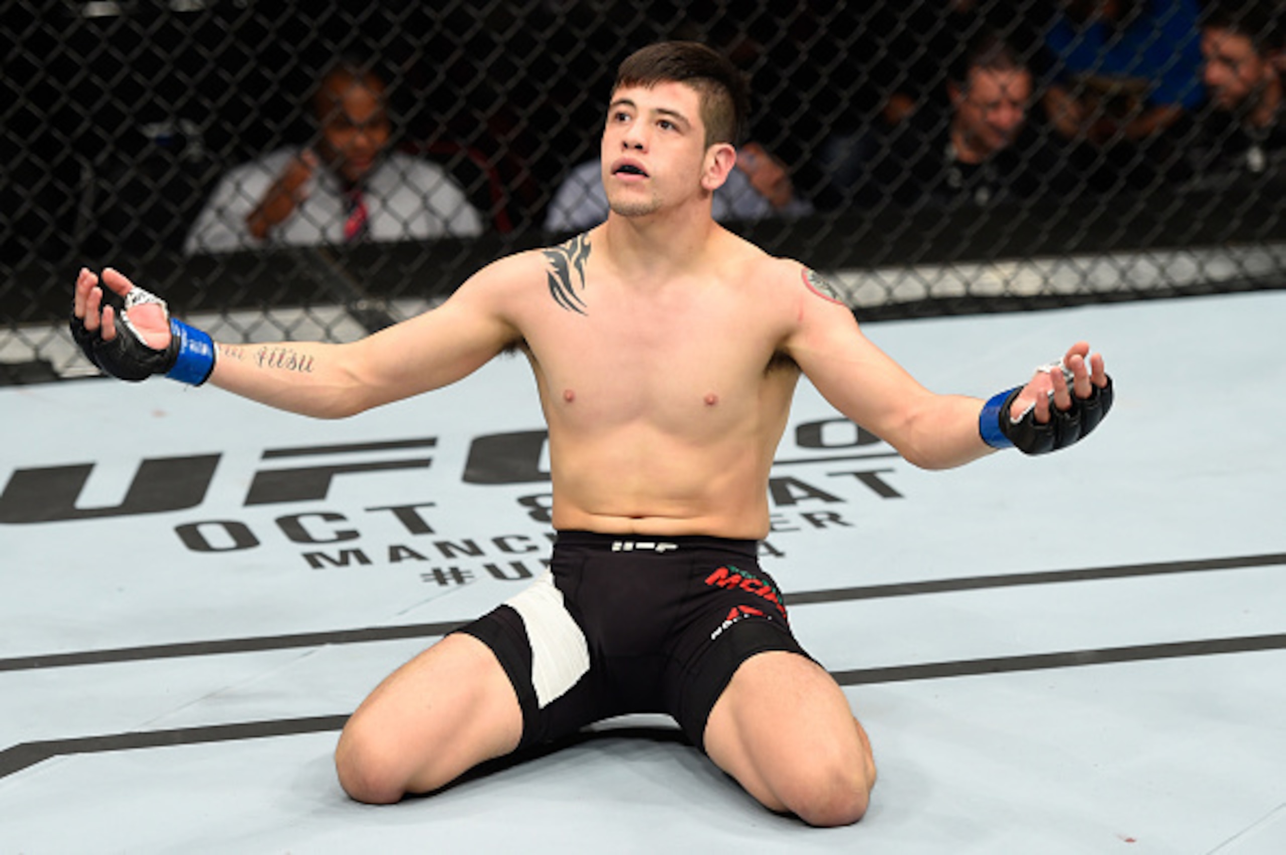Moreno had an impressive debut in the UFC.