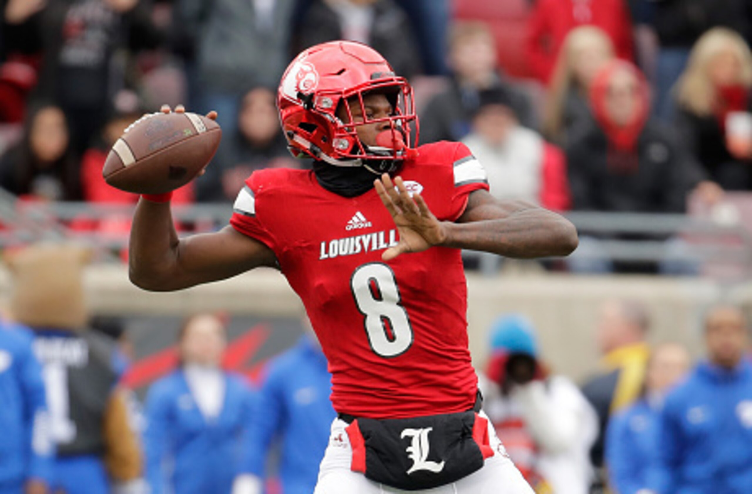 Lamar Jackson had 452 total yards in a losing effort.