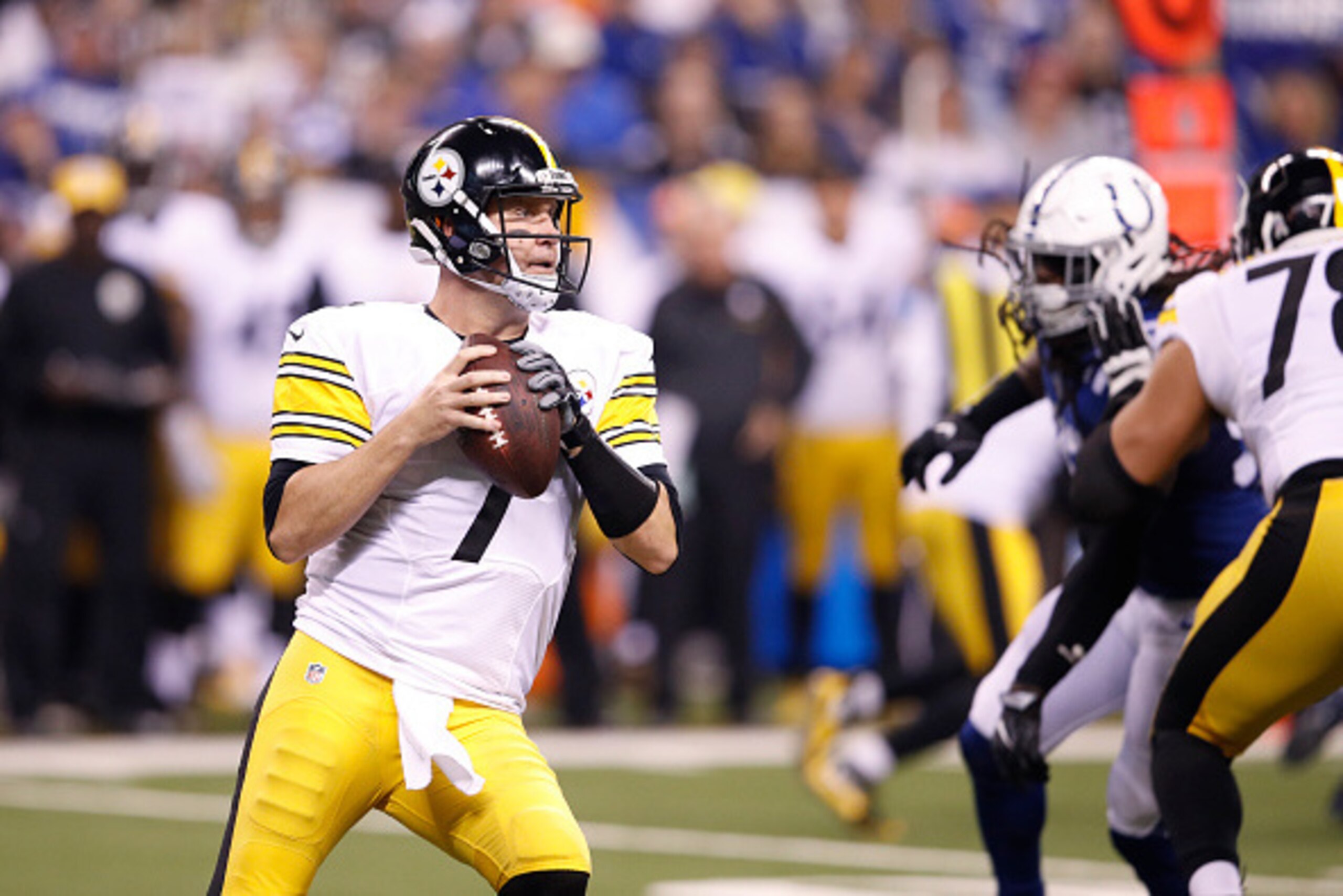 Ben Roethlisberger has thrown 13 touchdown passes in his last three games against the Indianapolis Colts.