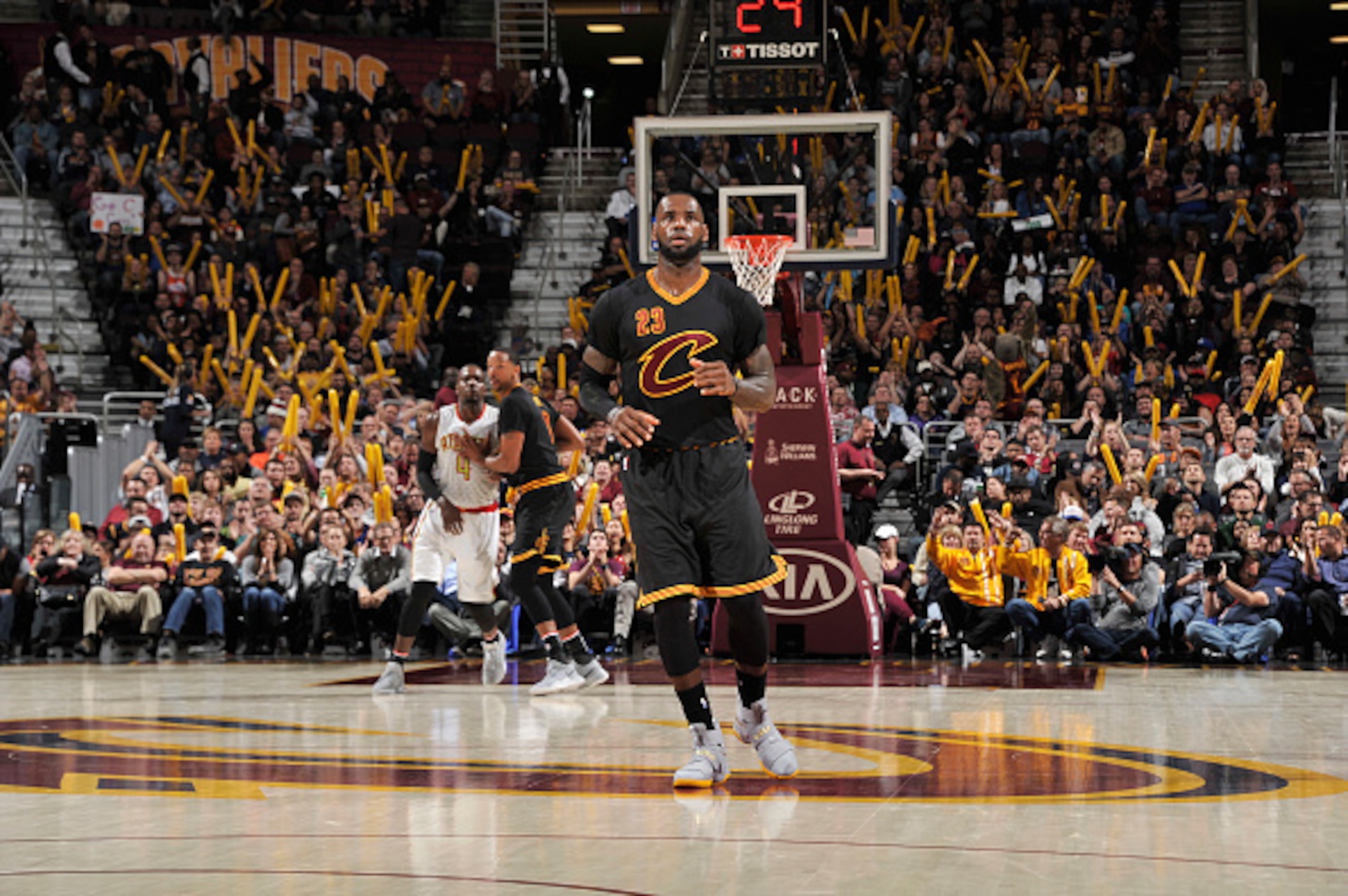 The Cleveland Cavaliers have swept the Atlanta Hawks in two consecutive NBA postseasons.