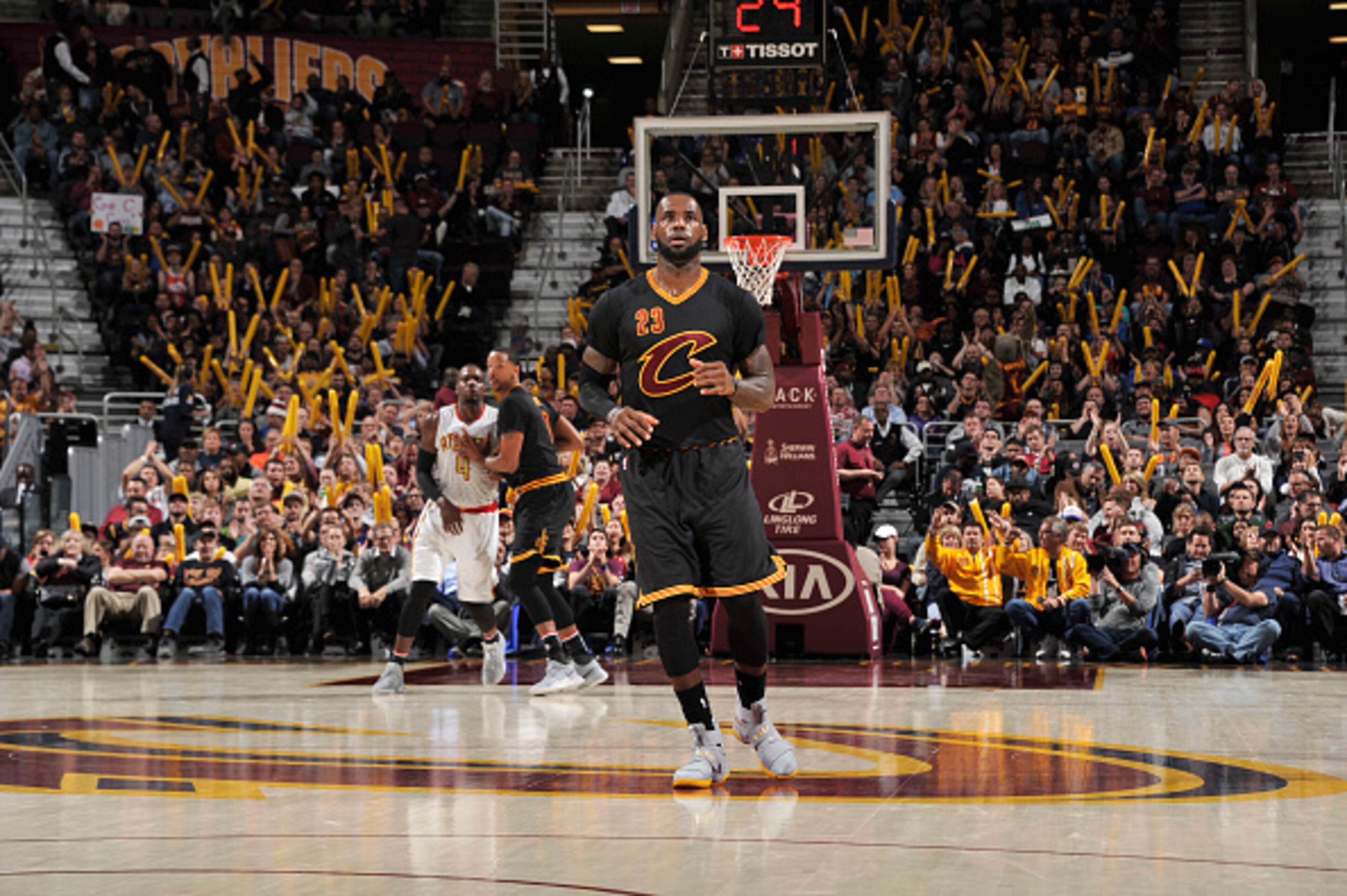 The Cleveland Cavaliers have swept the Atlanta Hawks in two consecutive NBA postseasons.