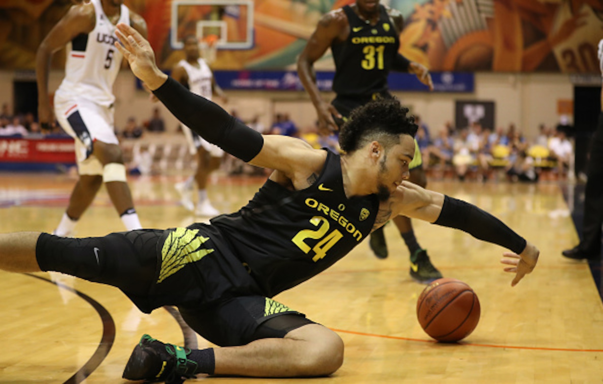 Oregon's freefall from a projected No. 1 seed in the preseason continued this week.