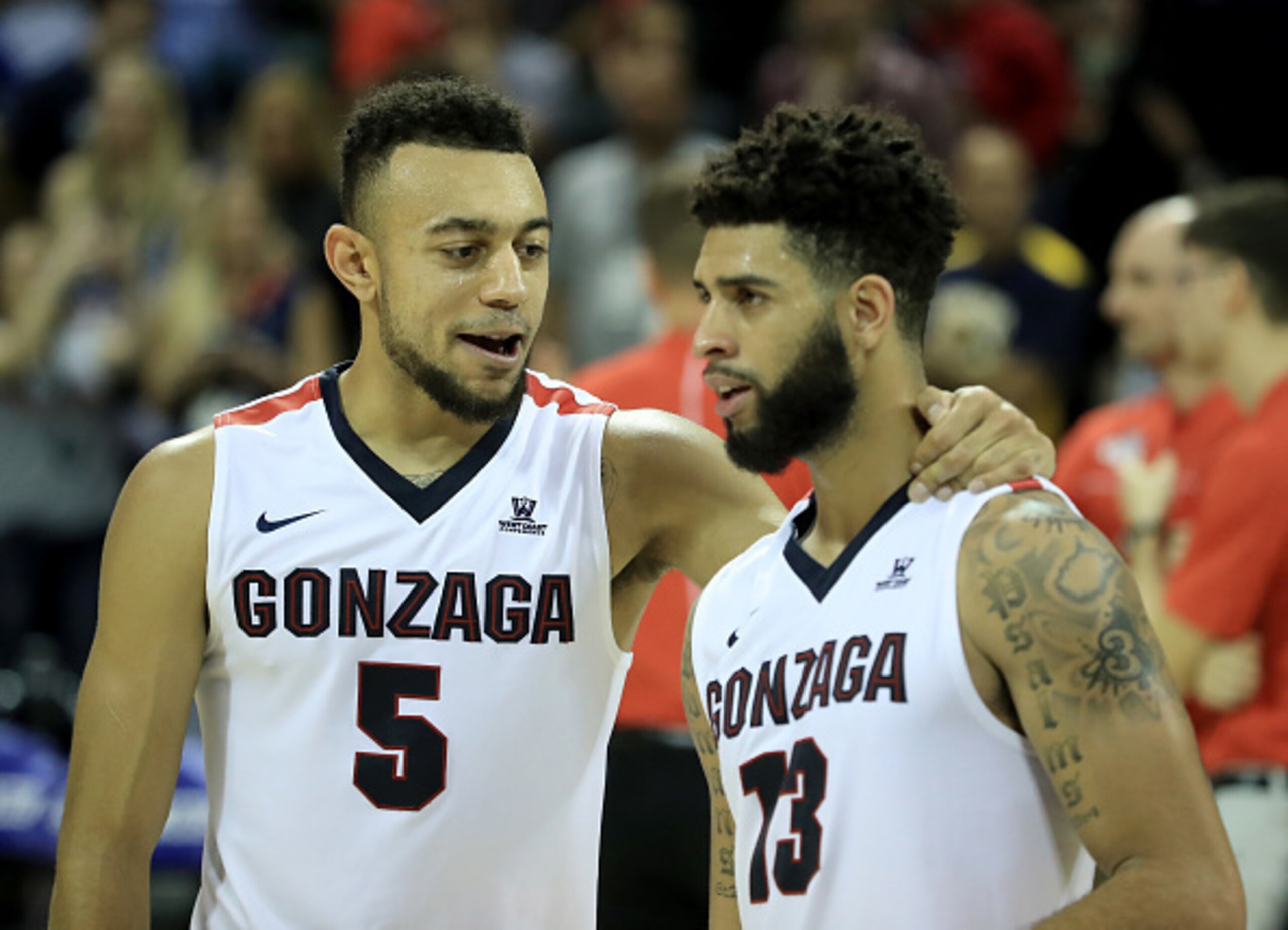 Nigel Williams-Goss (5) and Josh Perkins (13) have Gonzaga in the Top 10.