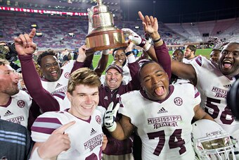 Mississippi State's Egg Bowl win over Ole Miss earned it a bowl bid despite a 5-7 record.