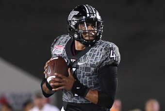 Virginia Tech QB Jerod Evans