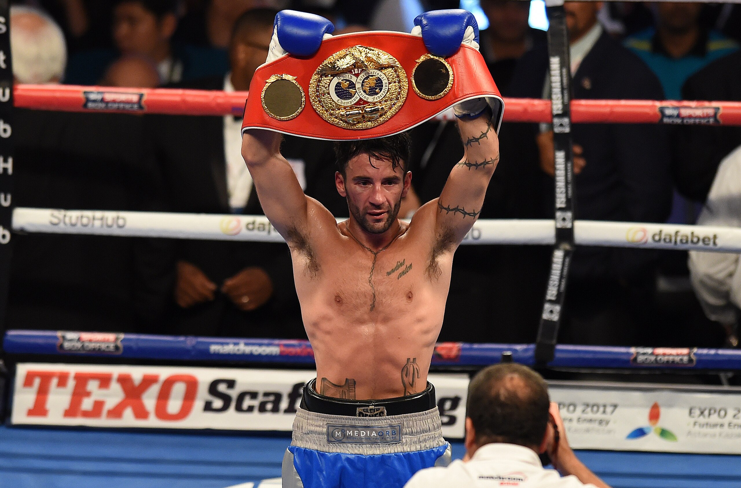 It will be a New Year with a difference for bantamweight Lee Haskins. It will be a New Year with a difference for bantamweight Lee Haskins.