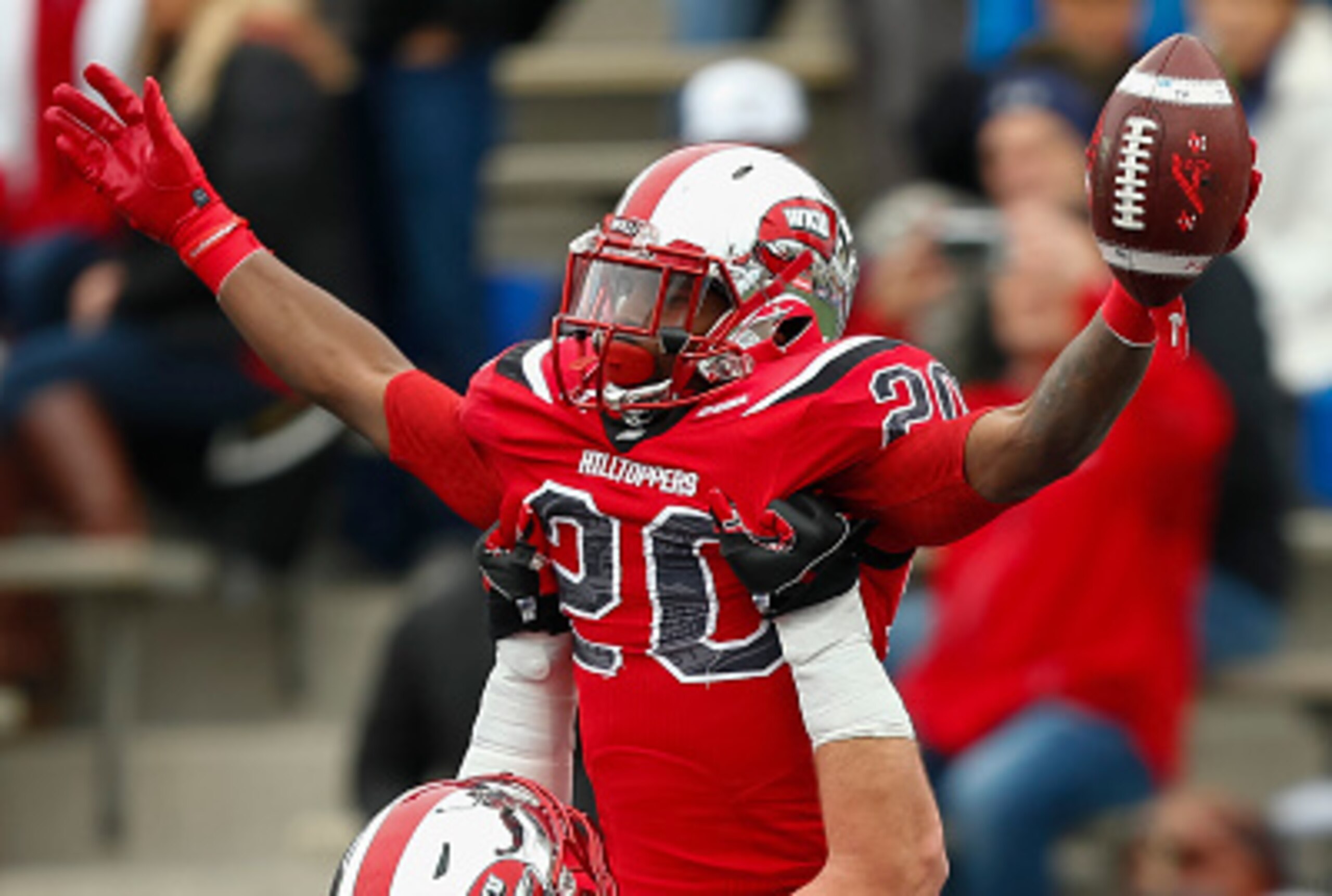 Anthony Wales had a lot to celebrate in the C-USA Championship Game.