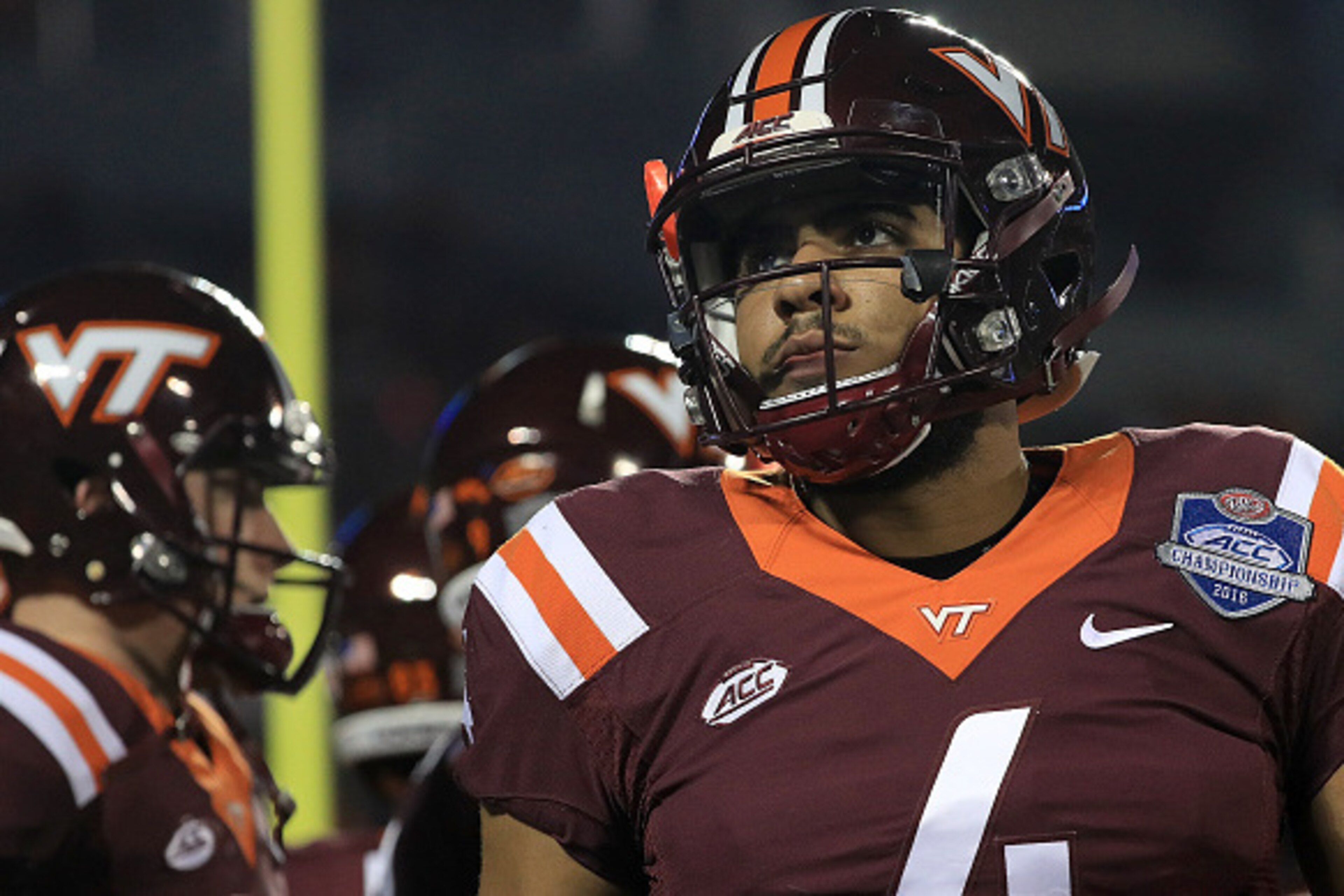 Hokies star quarterback Jerod Evans