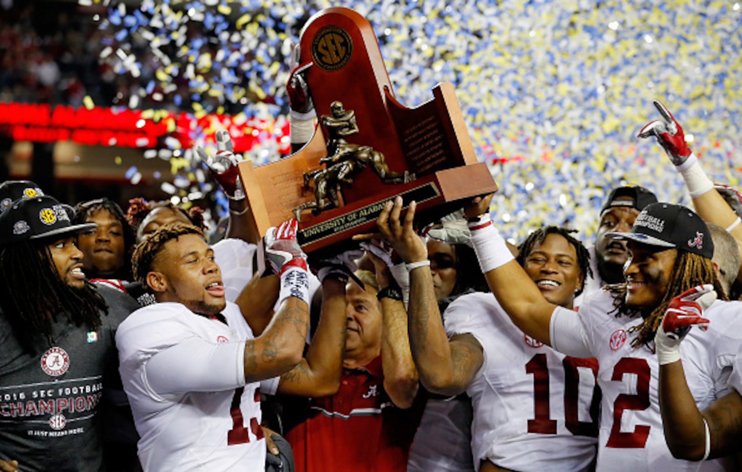 Nick Saban and Alabama hope for more celebration in Atlanta on New Year's Eve.
