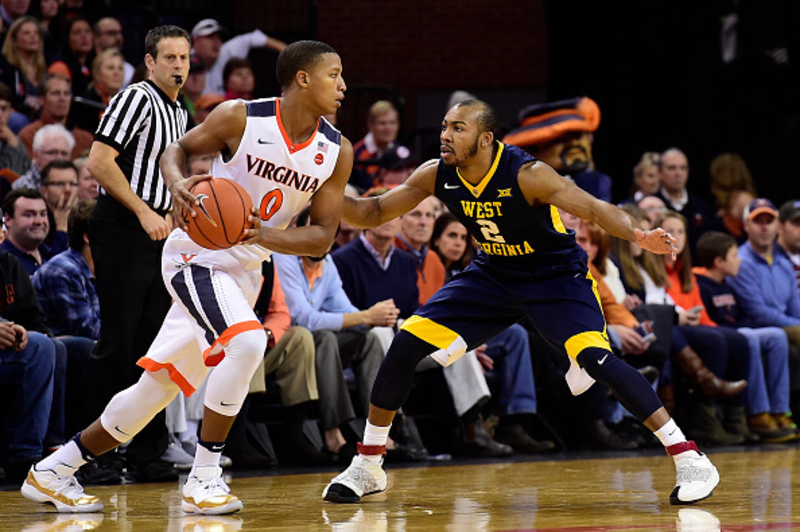 Jevon Carter and West Virginia shut down Virginia.