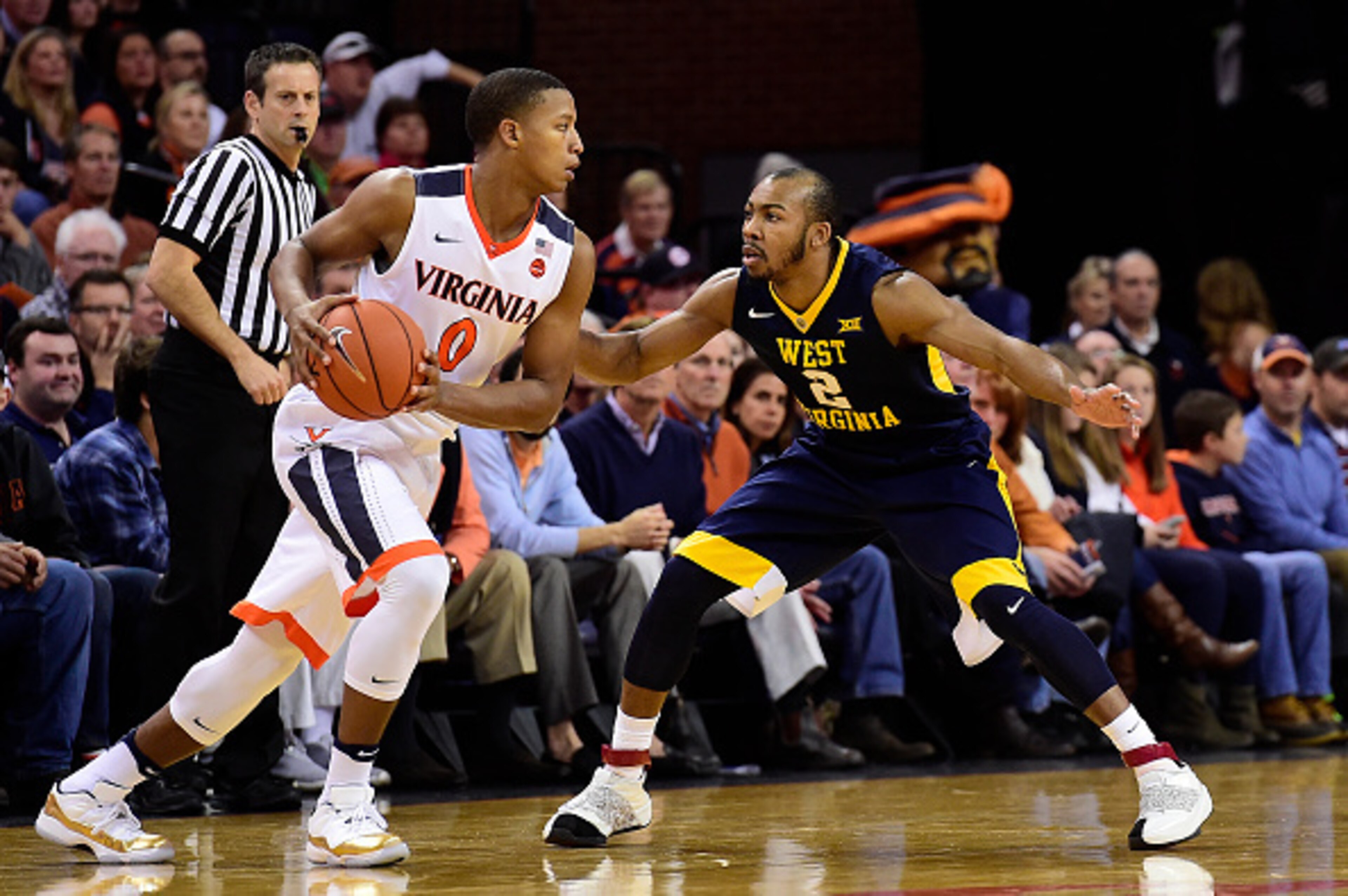 Jevon Carter and West Virginia shut down Virginia.