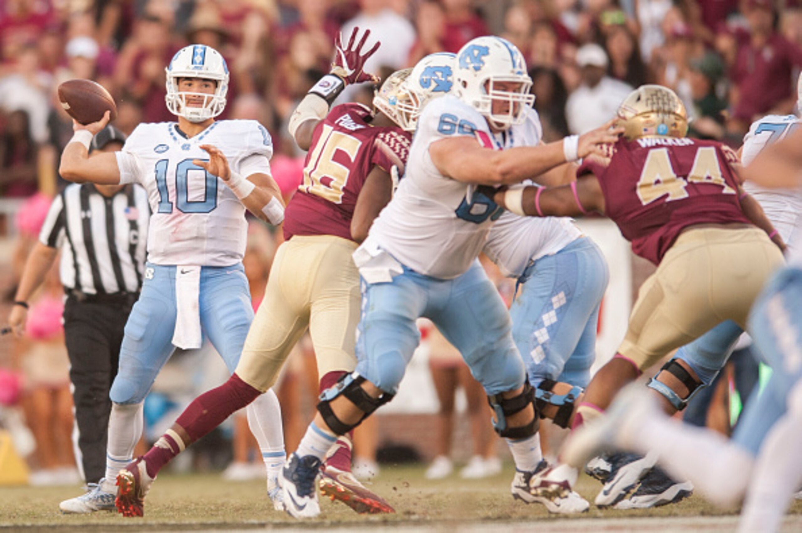 Mitch Trubisky had enough to end Florida State's long home winning streak.